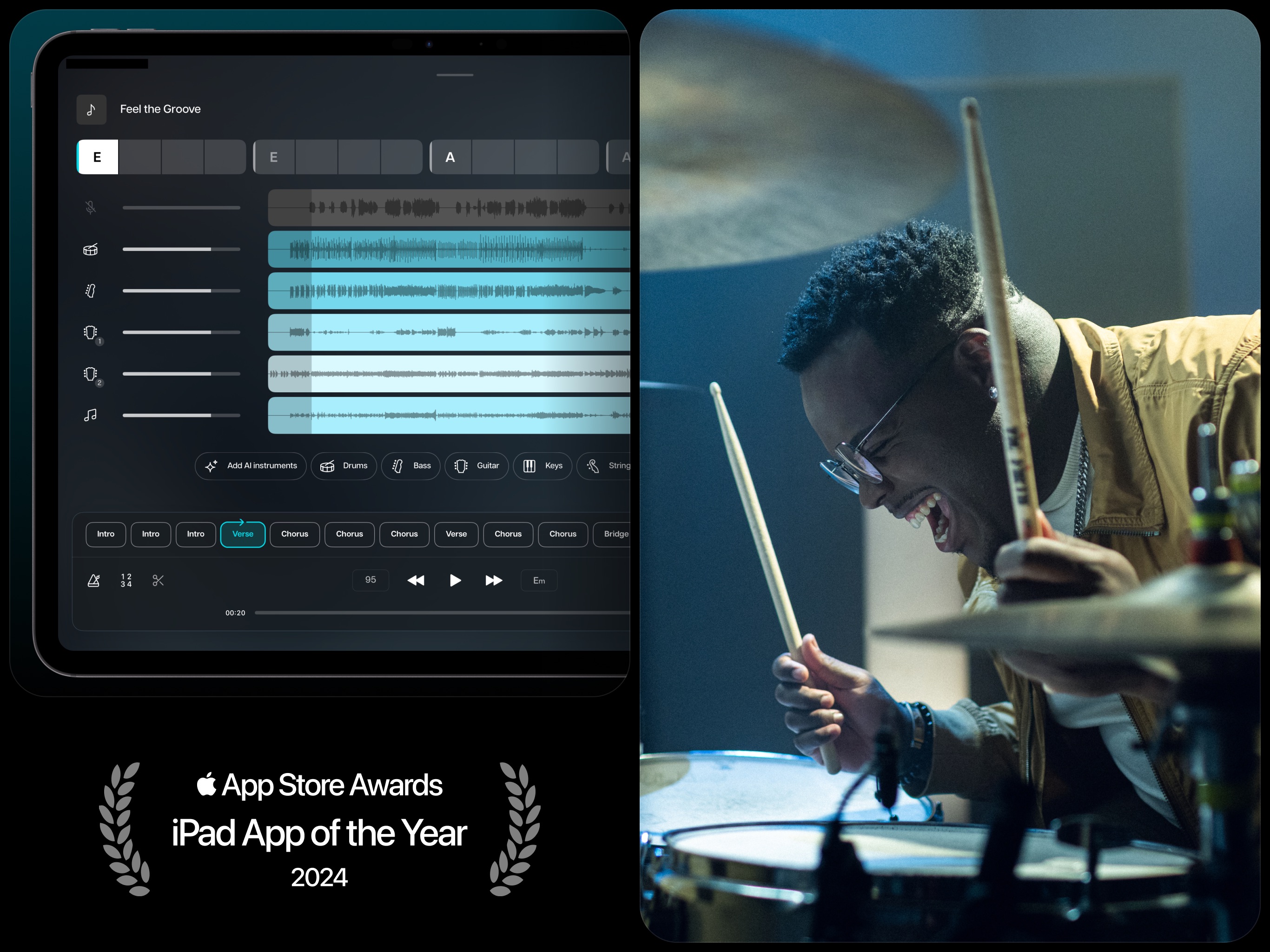 Moises: The Musician's App iPad screenshot 1