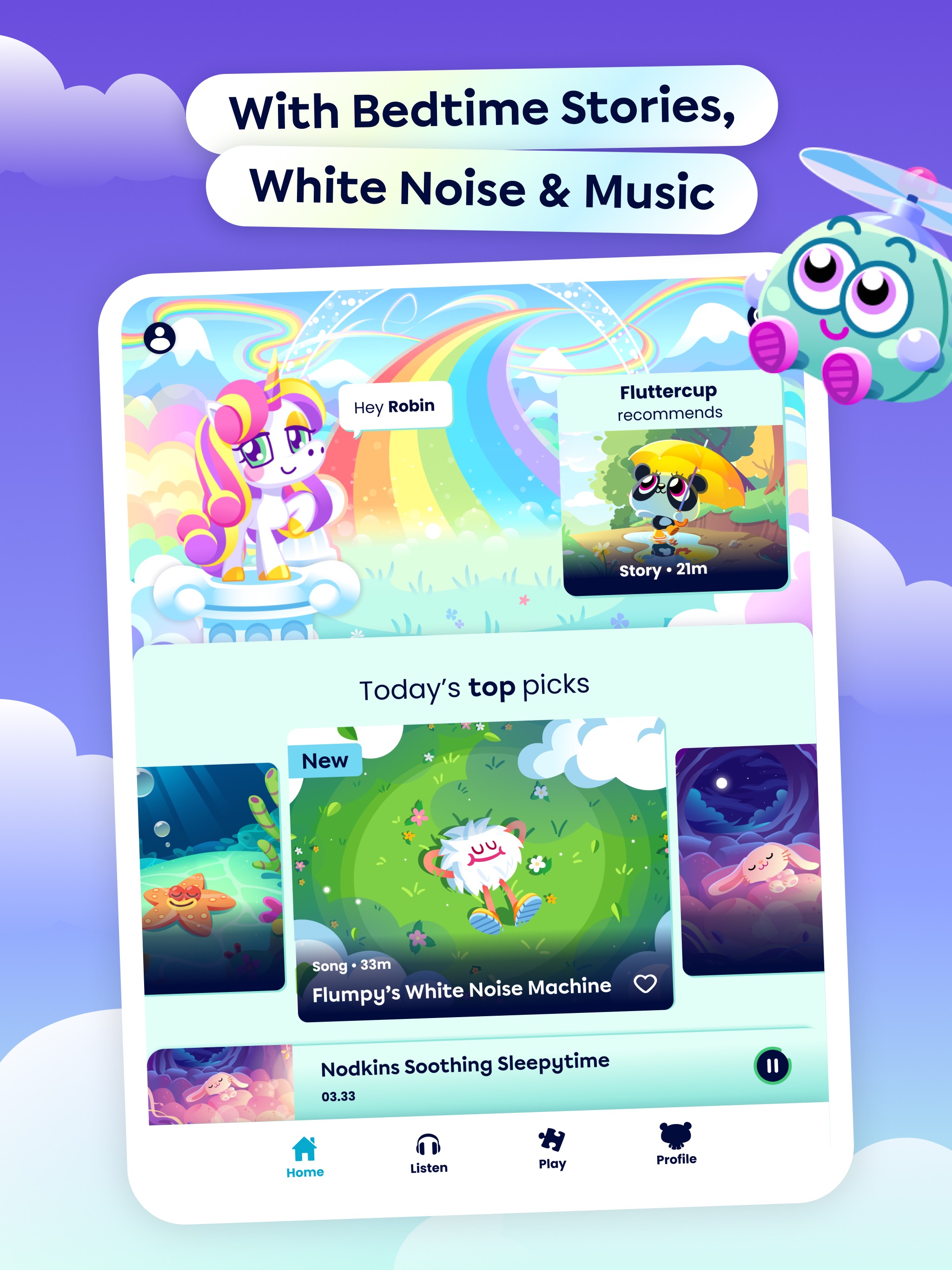 Moshi Kids: Sleep, Relax, Play iPad screenshot 3