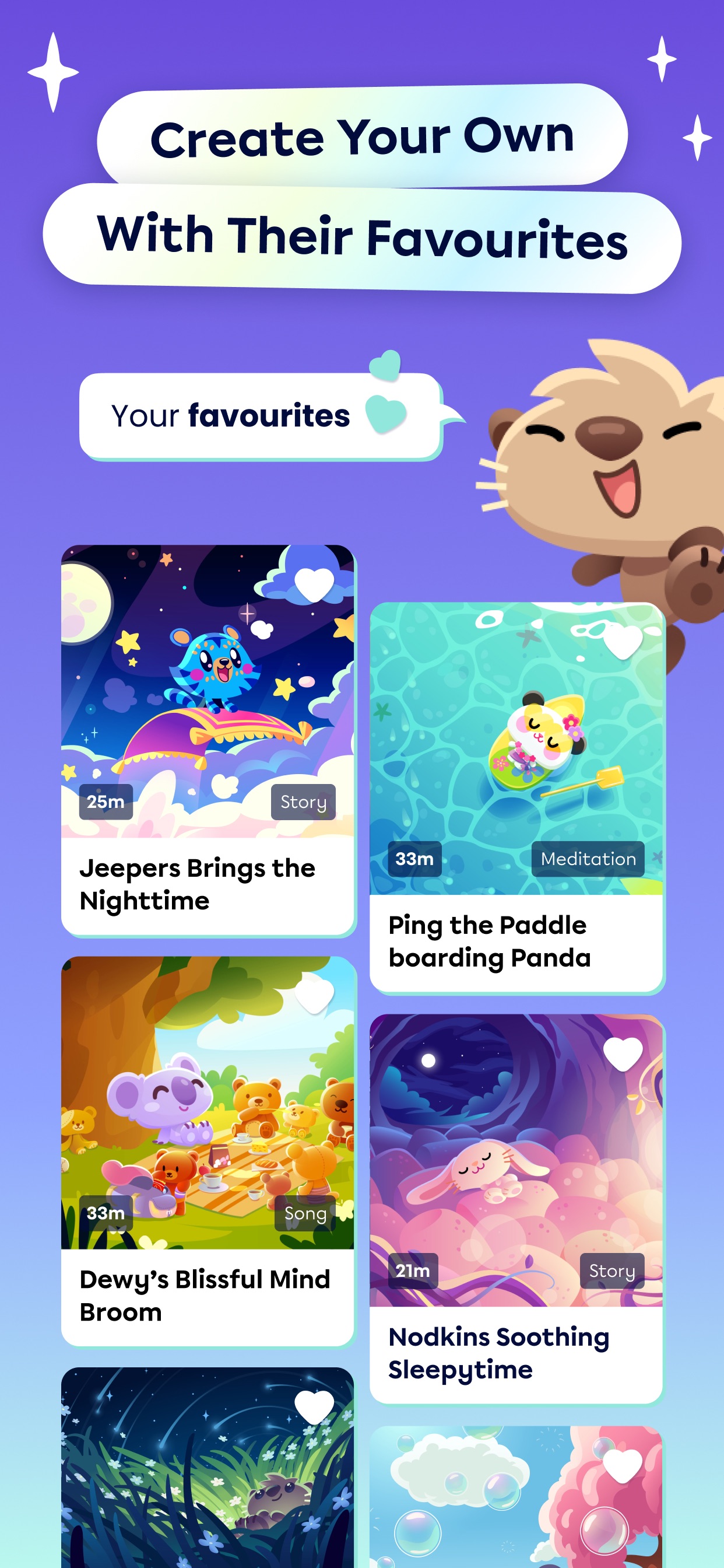 Moshi Kids: Sleep, Relax, Play iPhone screenshot 5