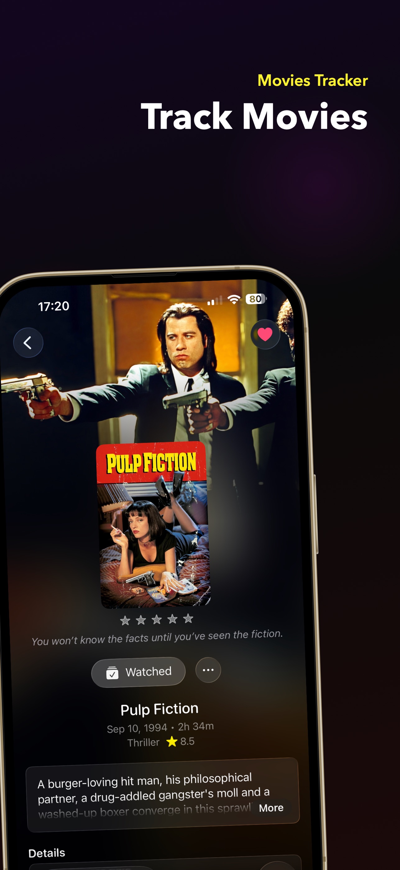 Movies & TV Time - Cinephile iPhone screenshot 4