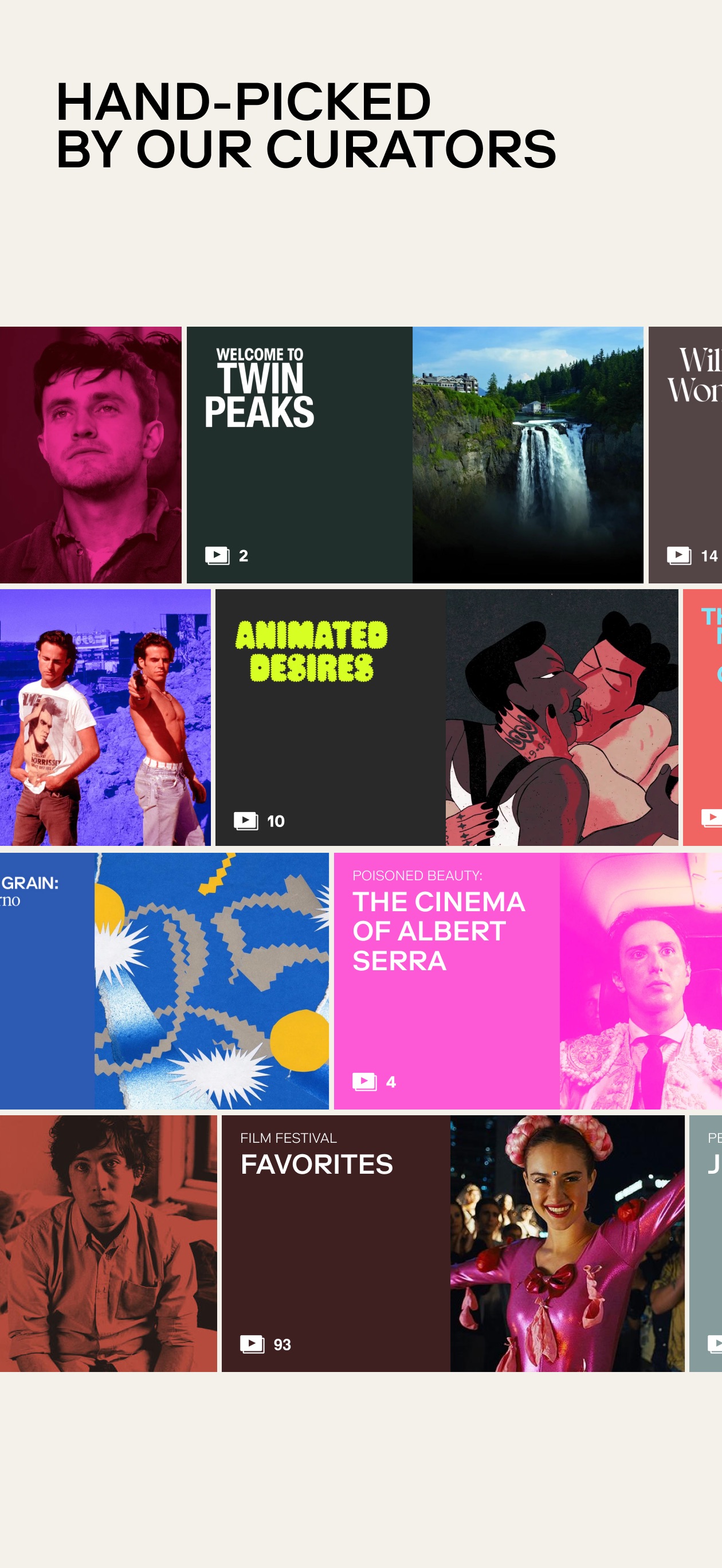 MUBI iPhone screenshot 3