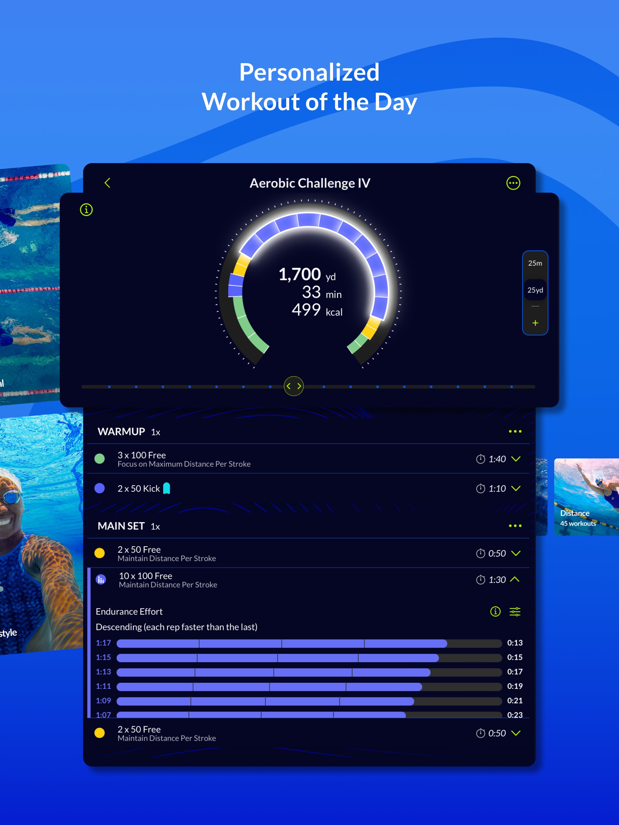 MySwimPro iPad screenshot 4