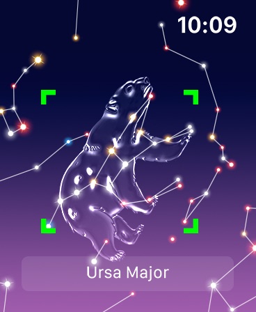 Night Sky Apple Watch screenshot 1
