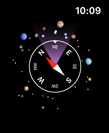 Night Sky Apple Watch screenshot 2