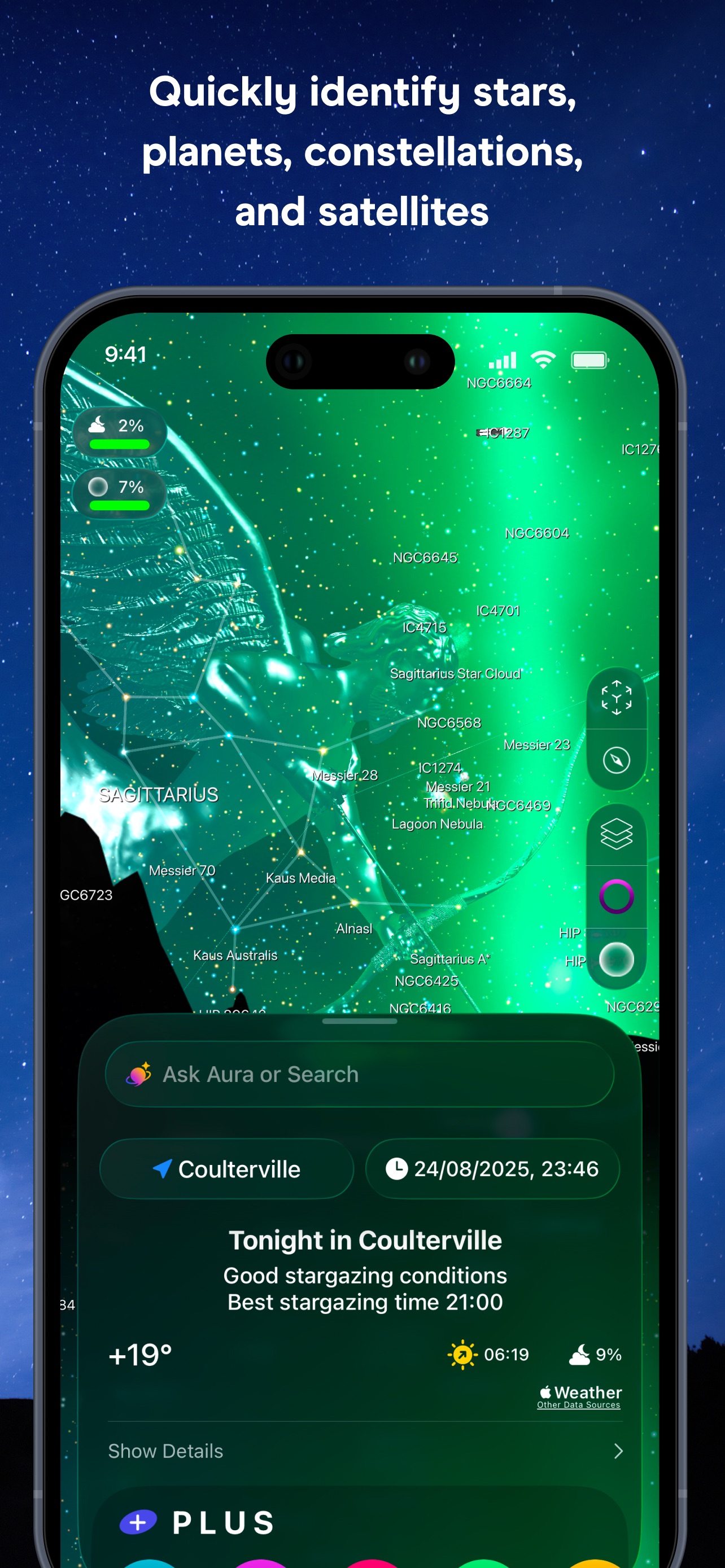 Night Sky iPhone screenshot 3