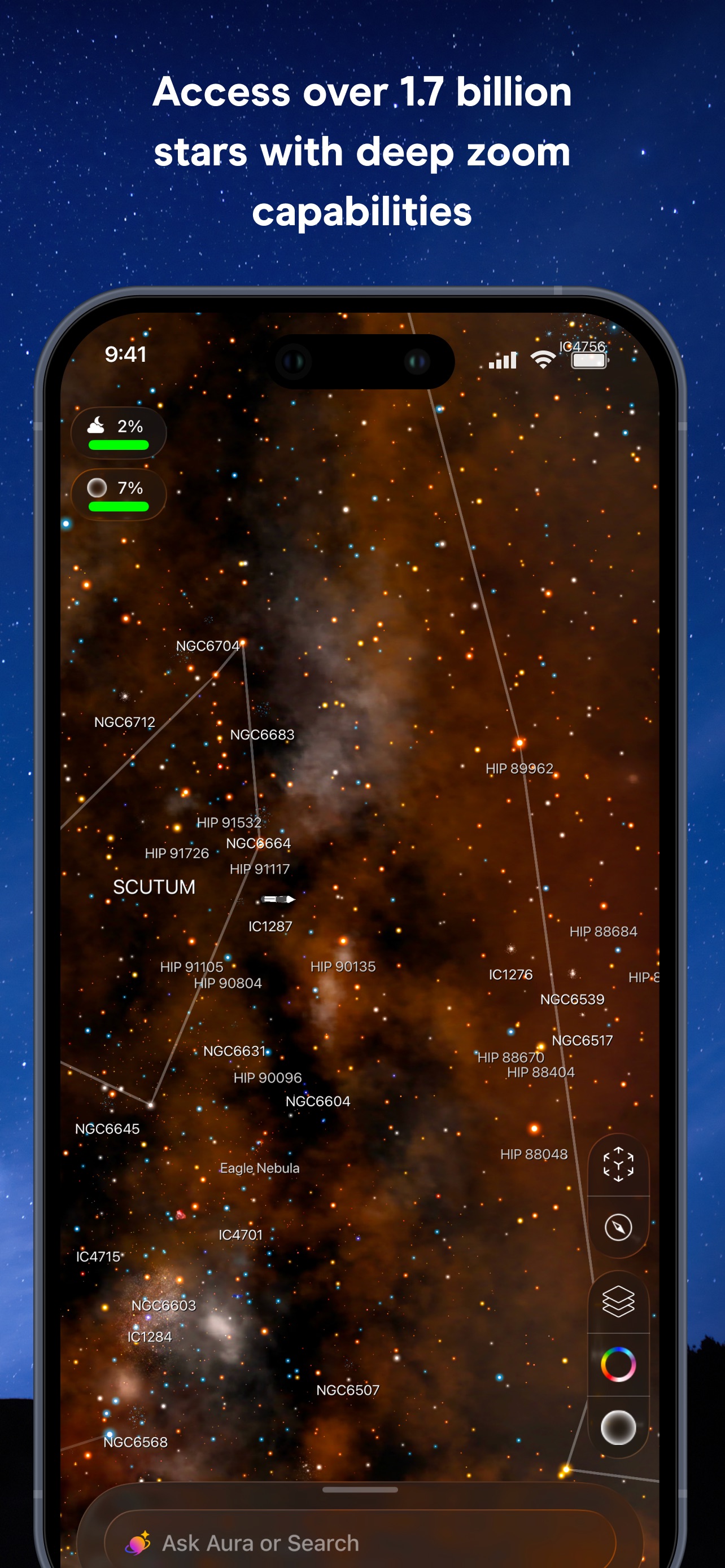 Night Sky iPhone screenshot 4