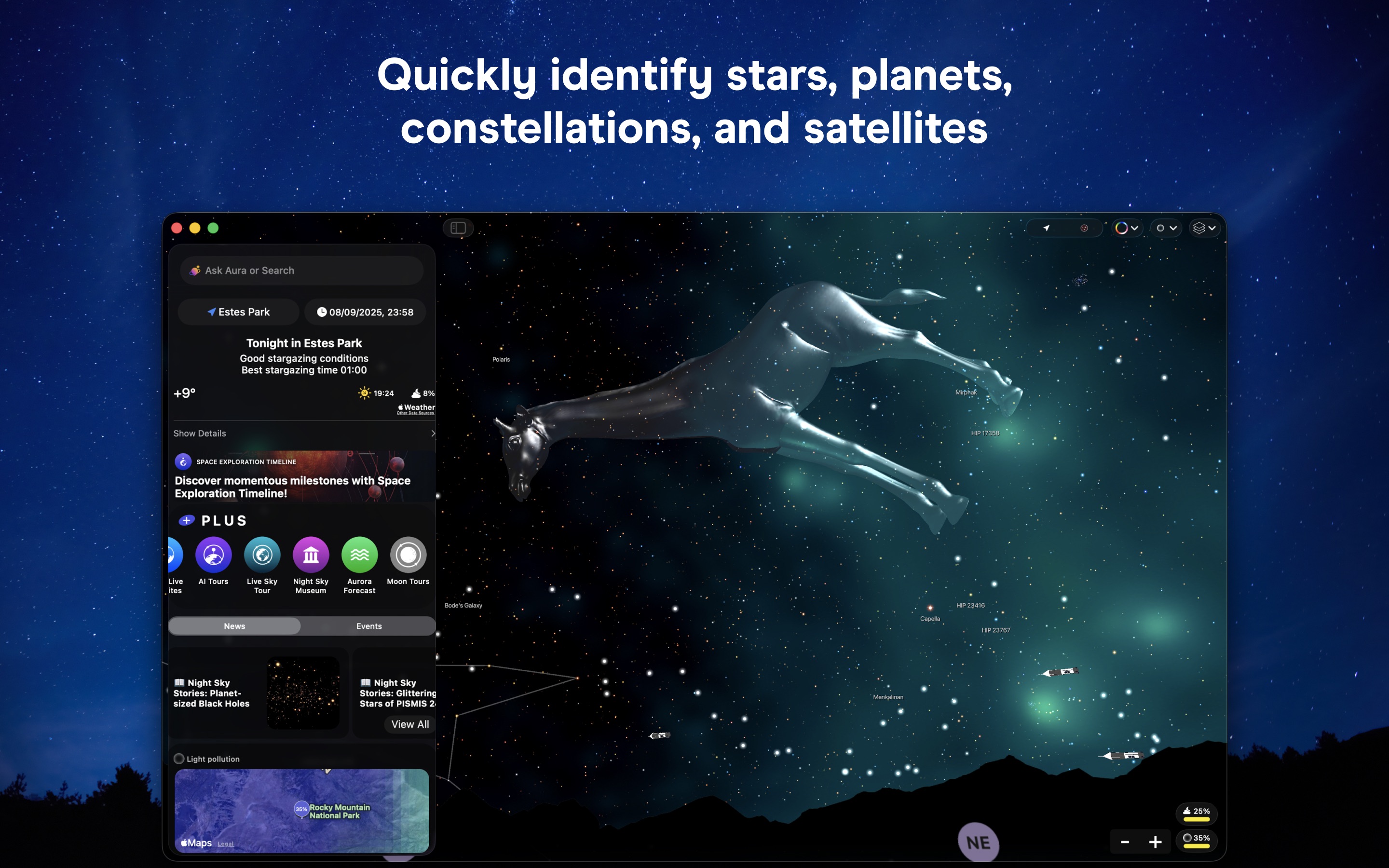 Night Sky Mac screenshot 4