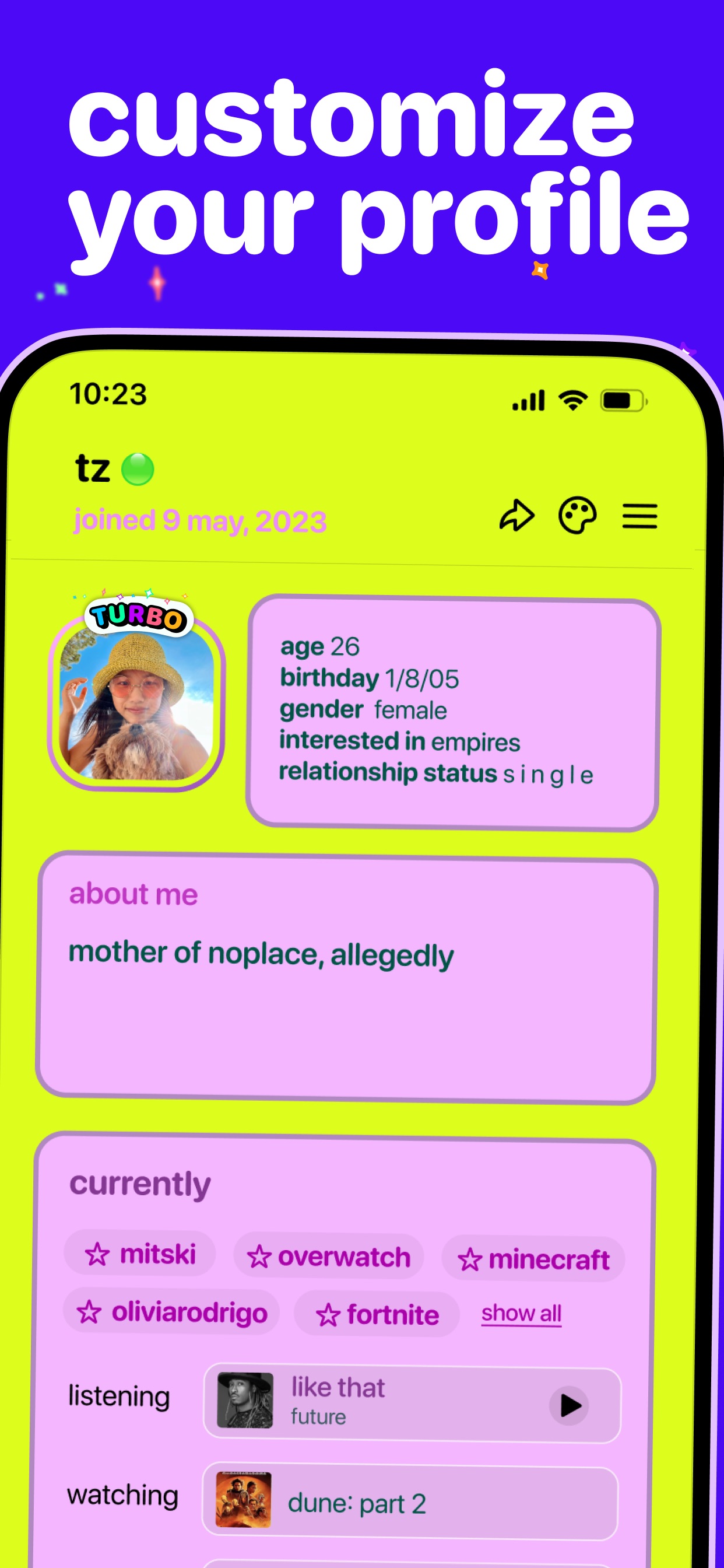 noplace: make new friends iPhone screenshot 2
