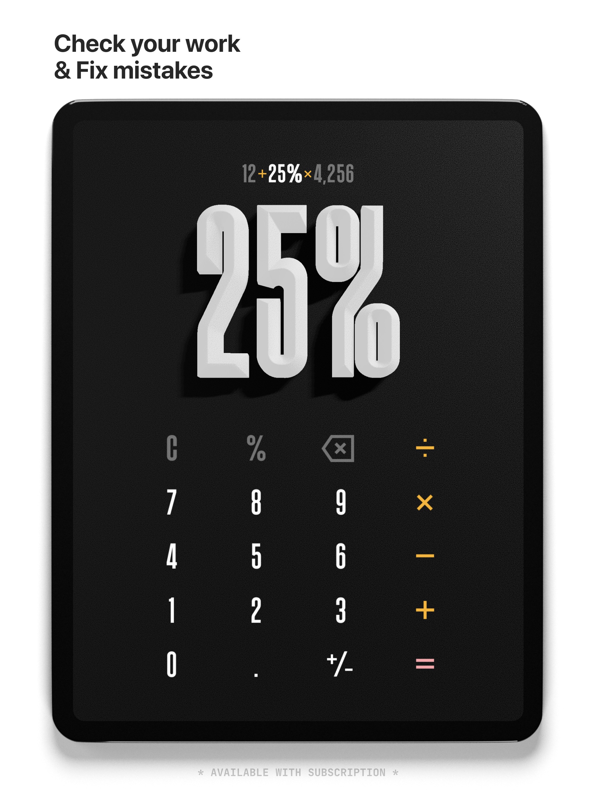 (Not Boring) Calculator iPad screenshot 3