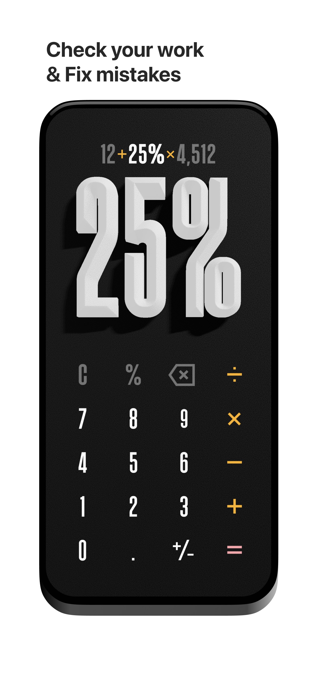 (Not Boring) Calculator iPhone screenshot 3