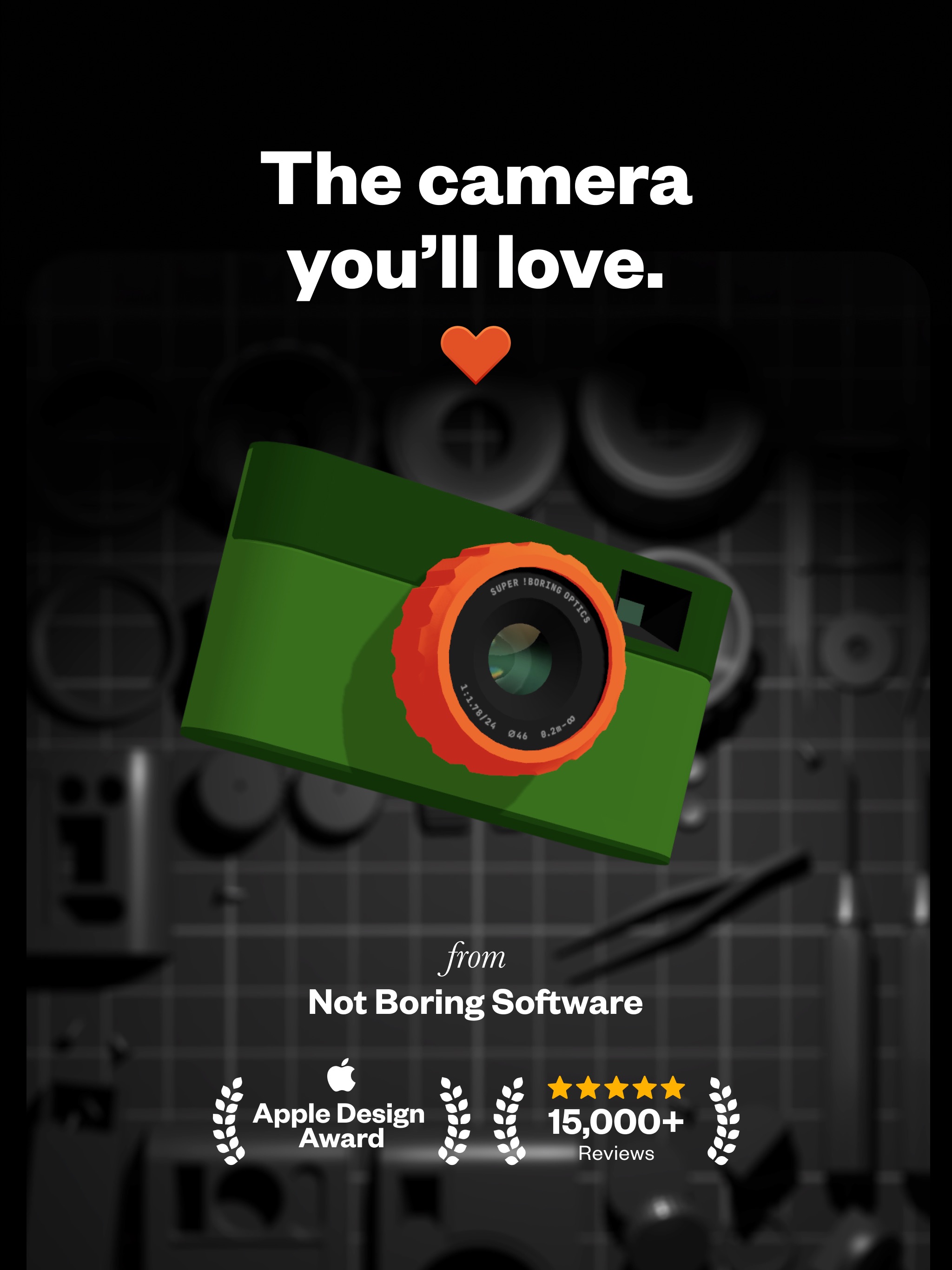 (Not Boring) Camera iPad screenshot 1