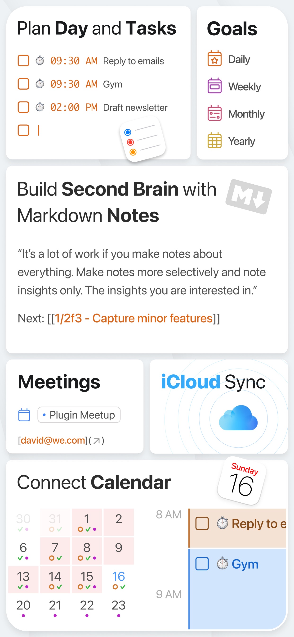 NotePlan iPhone screenshot 3