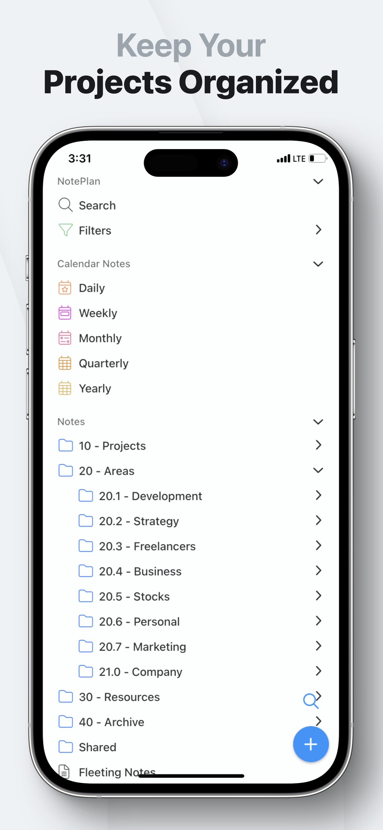 NotePlan iPhone screenshot 6