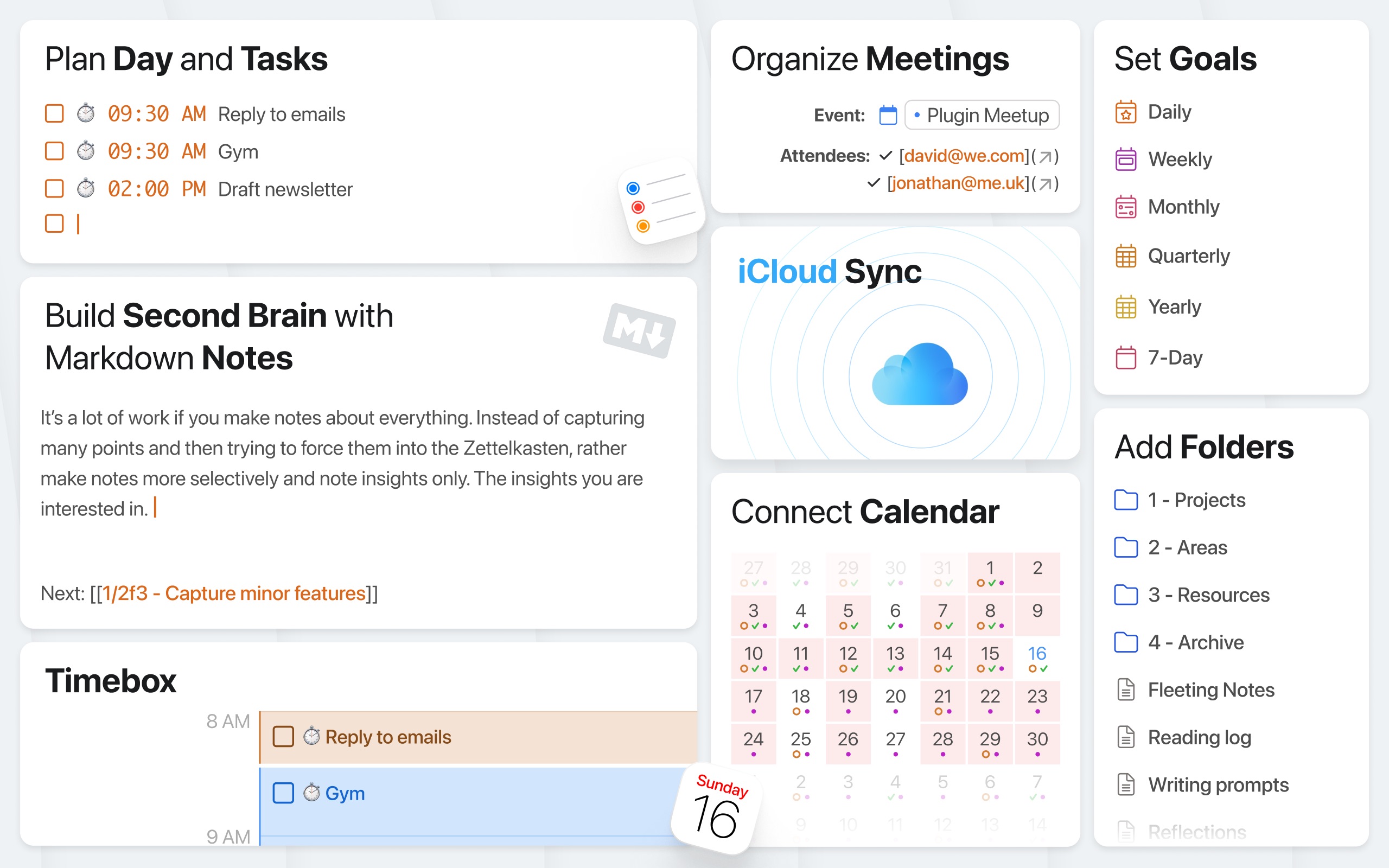 NotePlan Mac screenshot 2