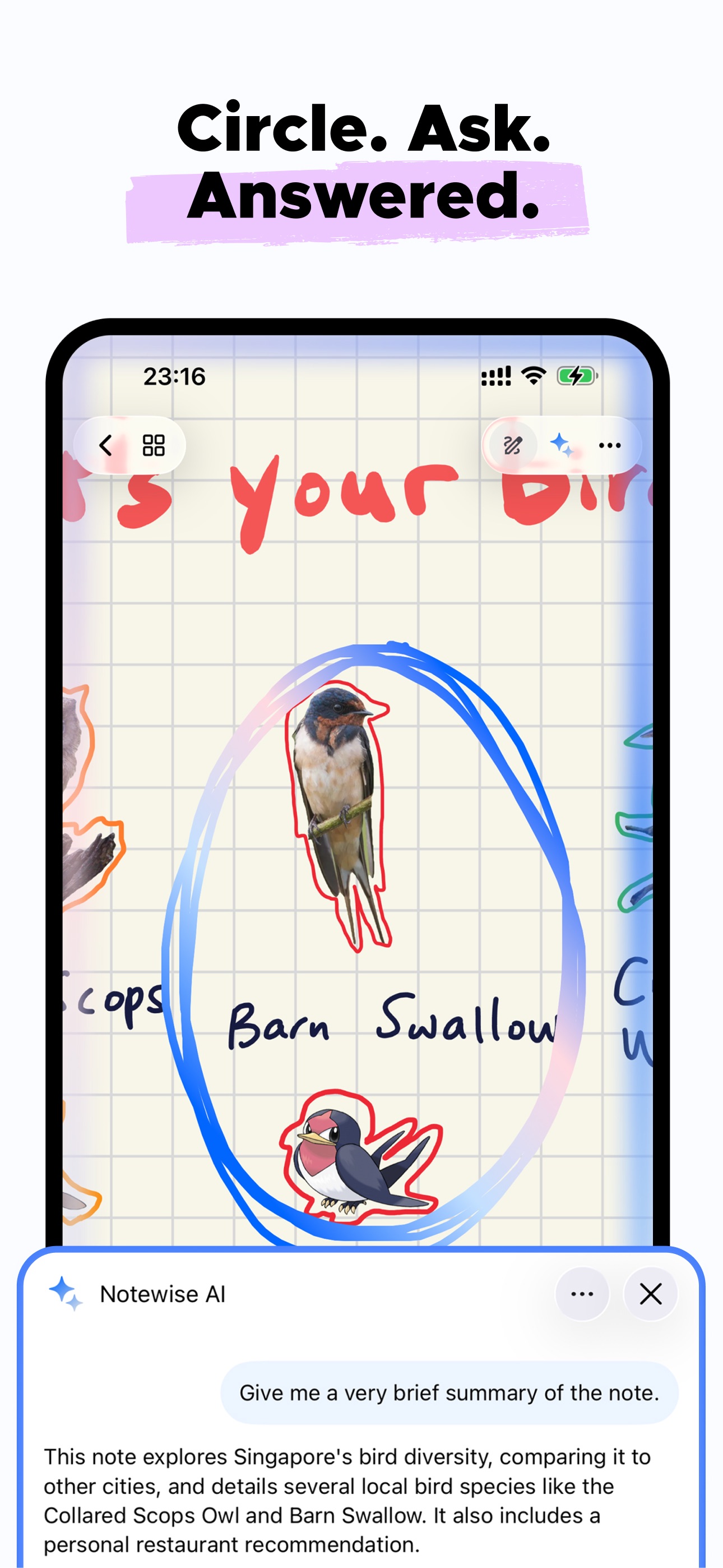Notewise iPhone screenshot 5