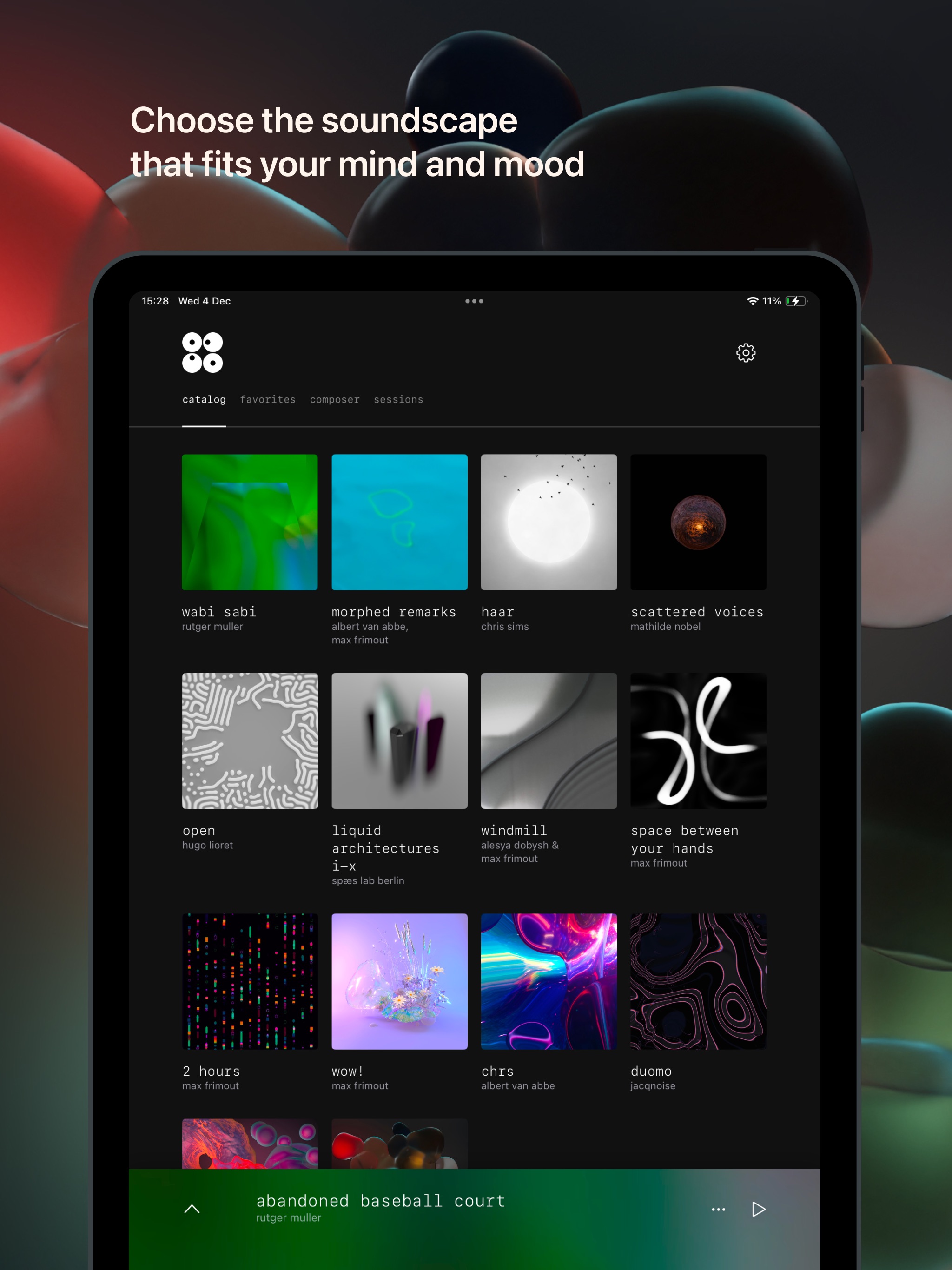 Odio iPad screenshot 3