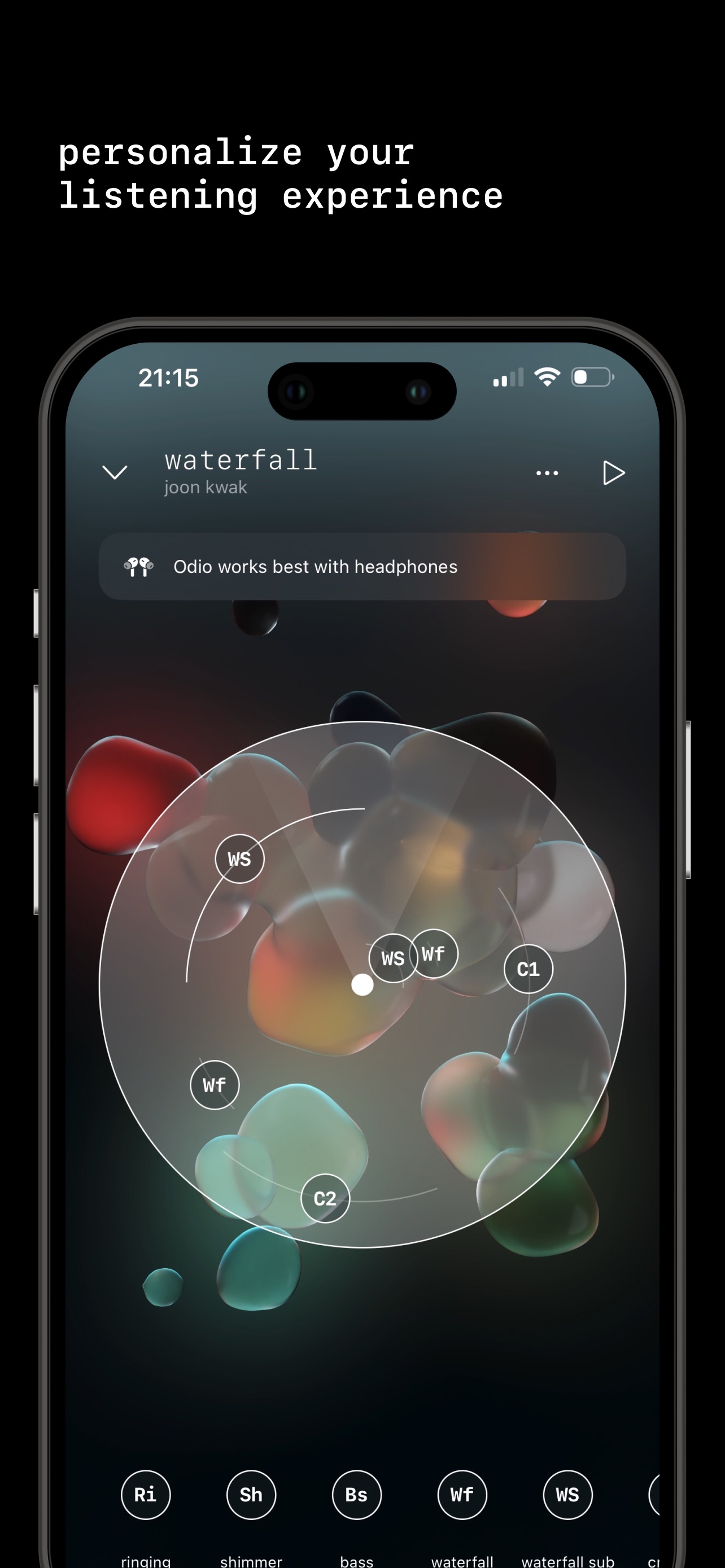 Odio iPhone screenshot 4