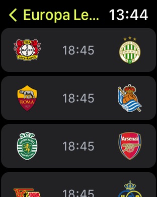 OneFootball: All Soccer Scores Apple Watch screenshot 5