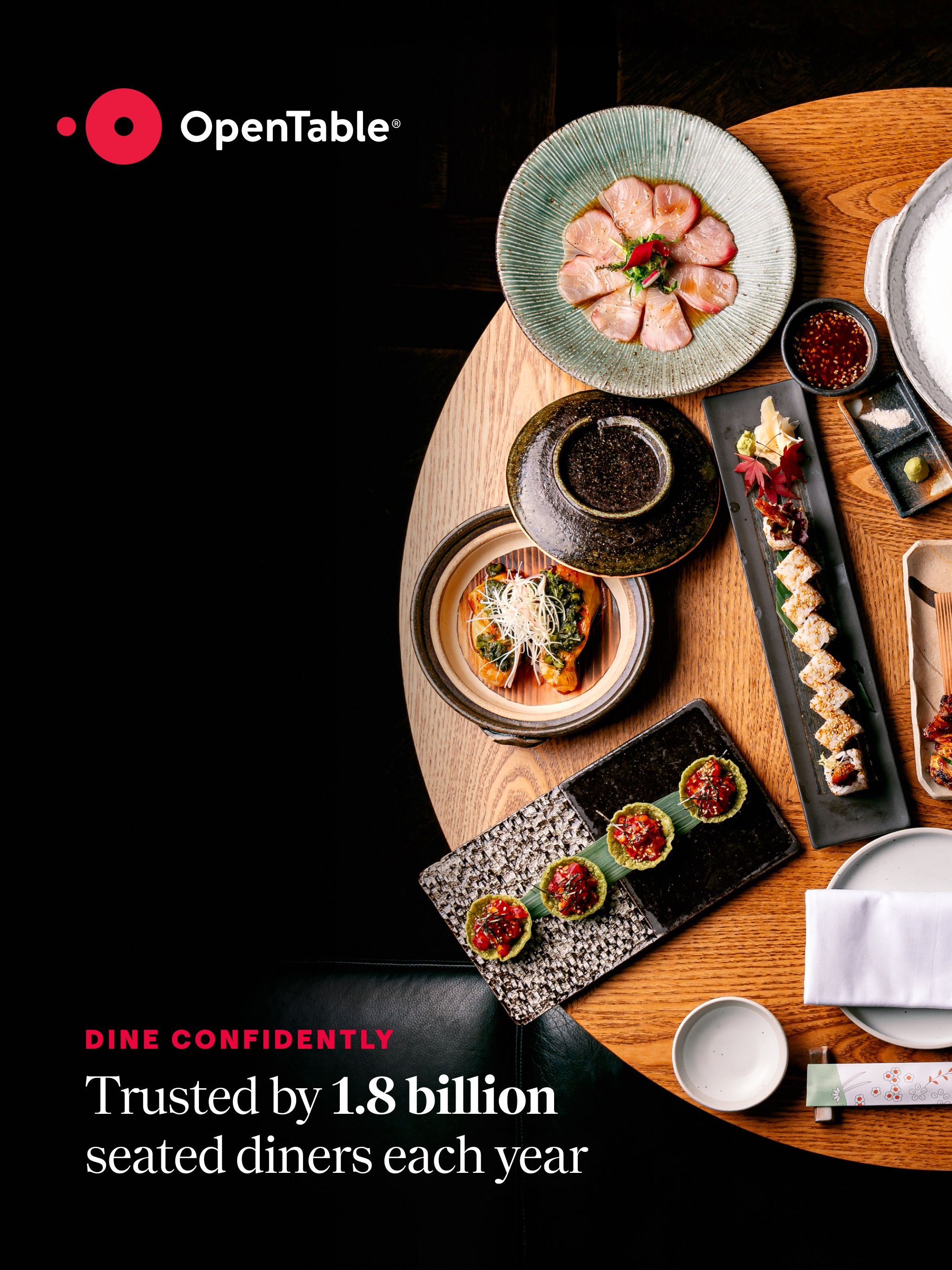OpenTable iPad screenshot 1