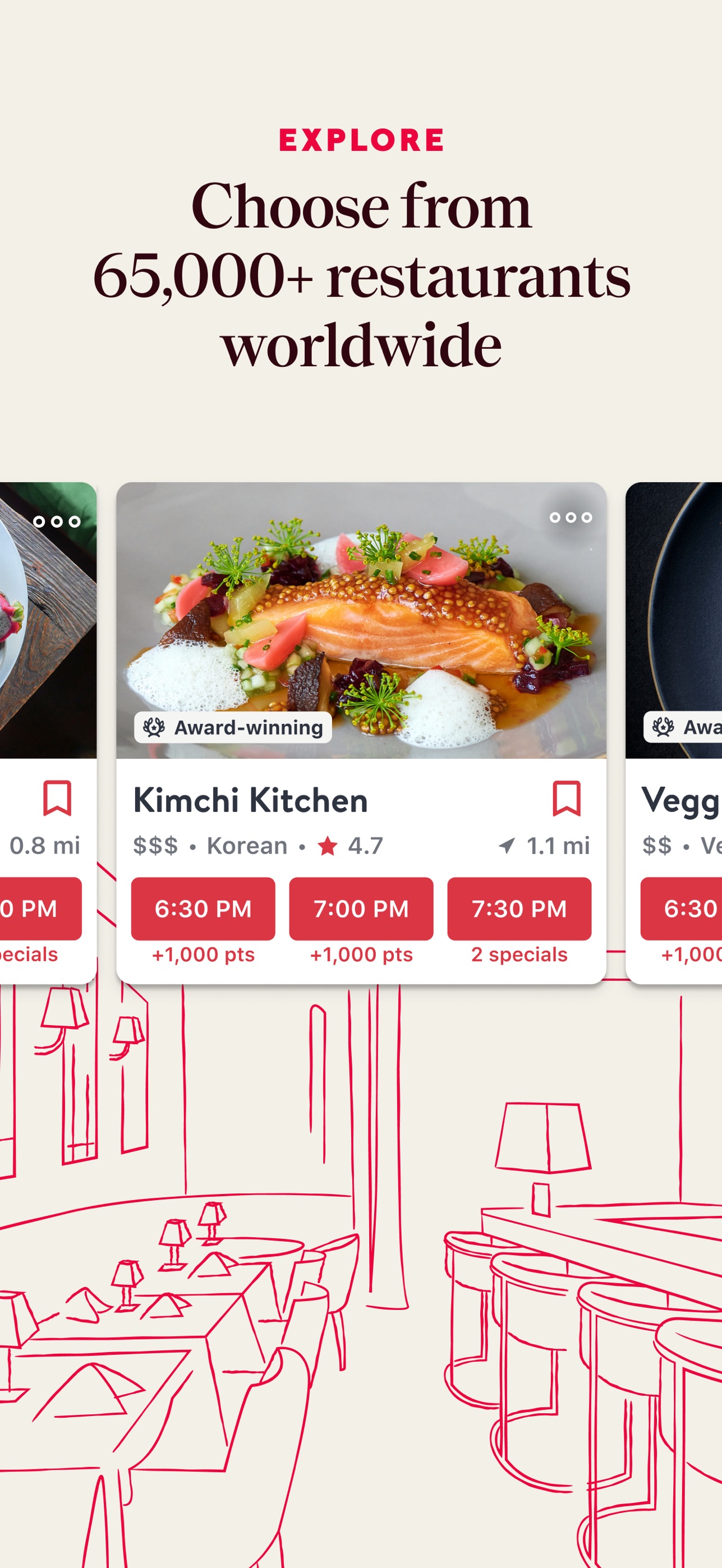 OpenTable iPhone screenshot 2
