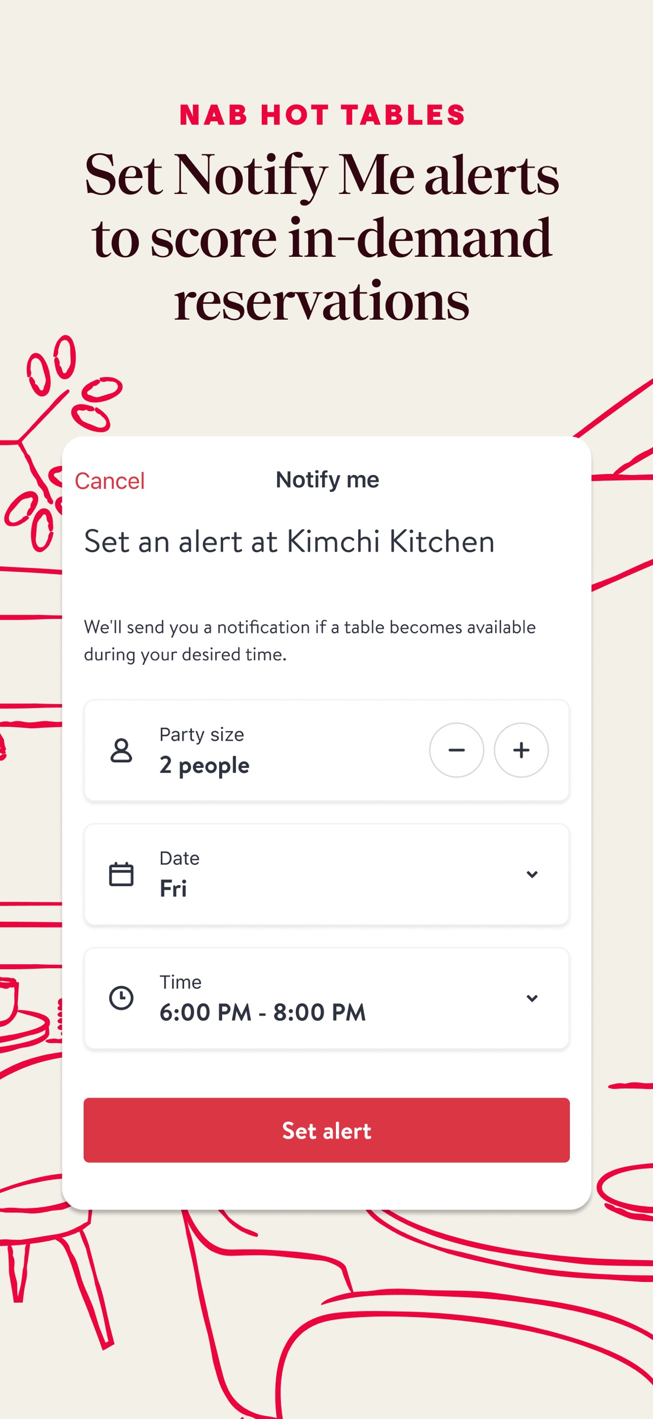 OpenTable iPhone screenshot 6