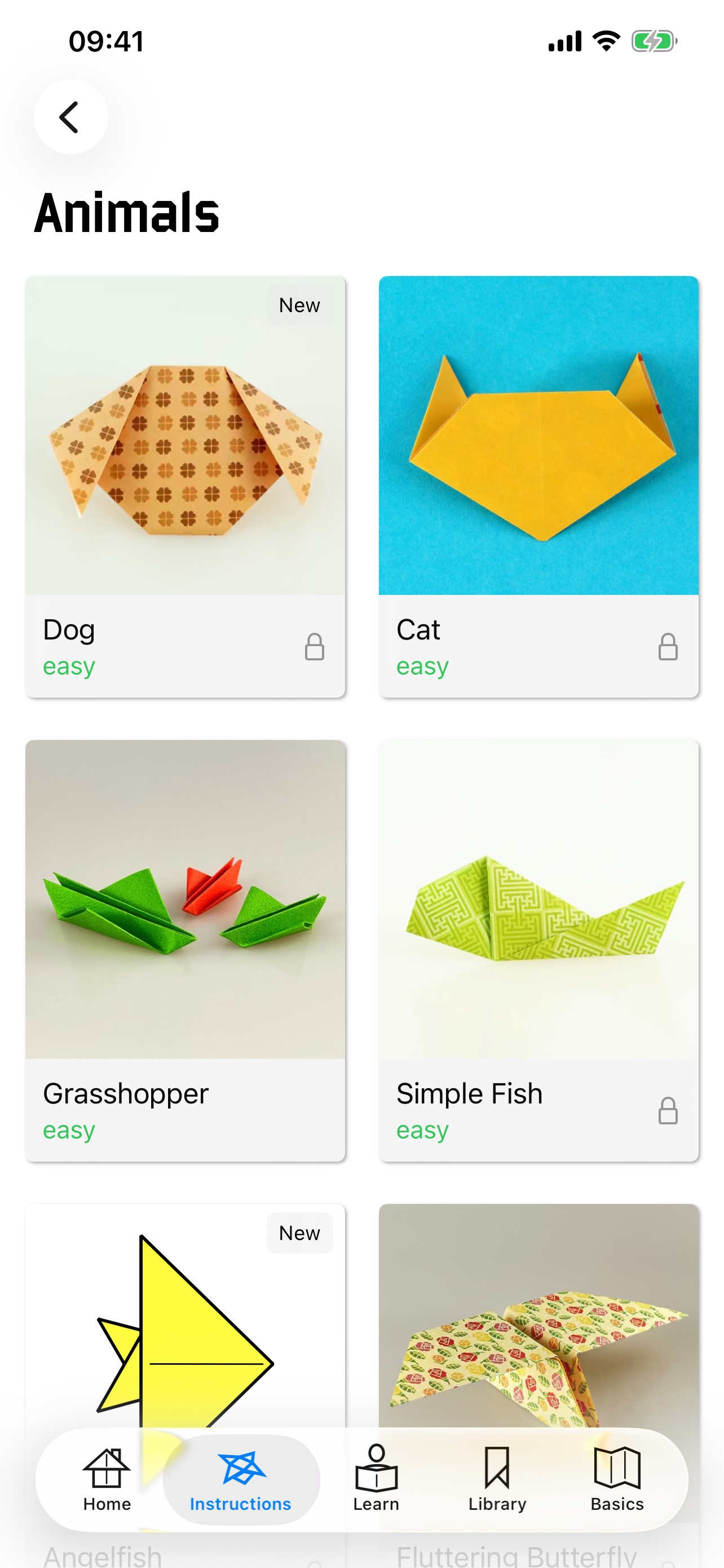 Origami - Fold & Learn iPhone screenshot 6