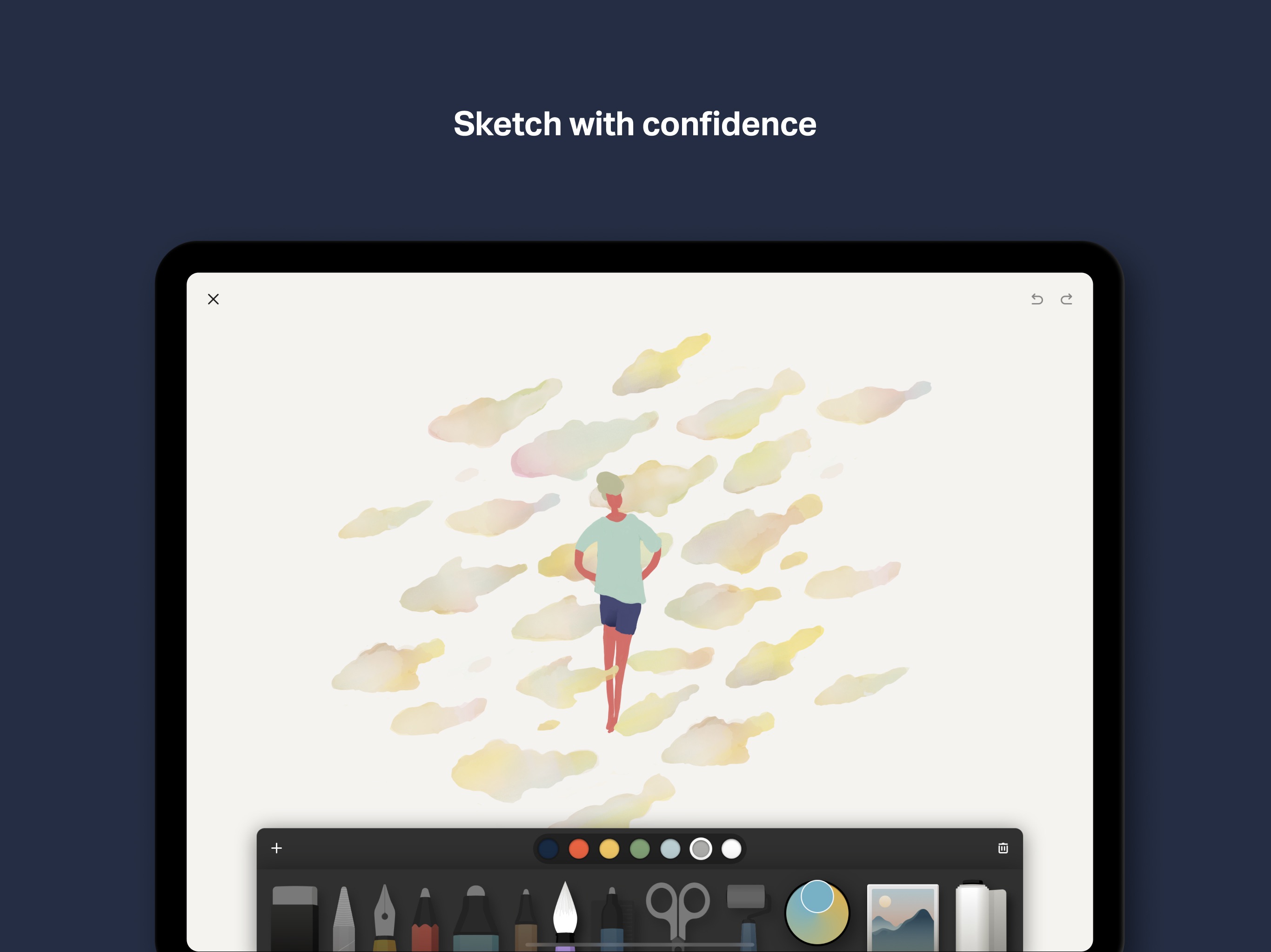 Paper: Sketch, Draw & Create iPad screenshot 2