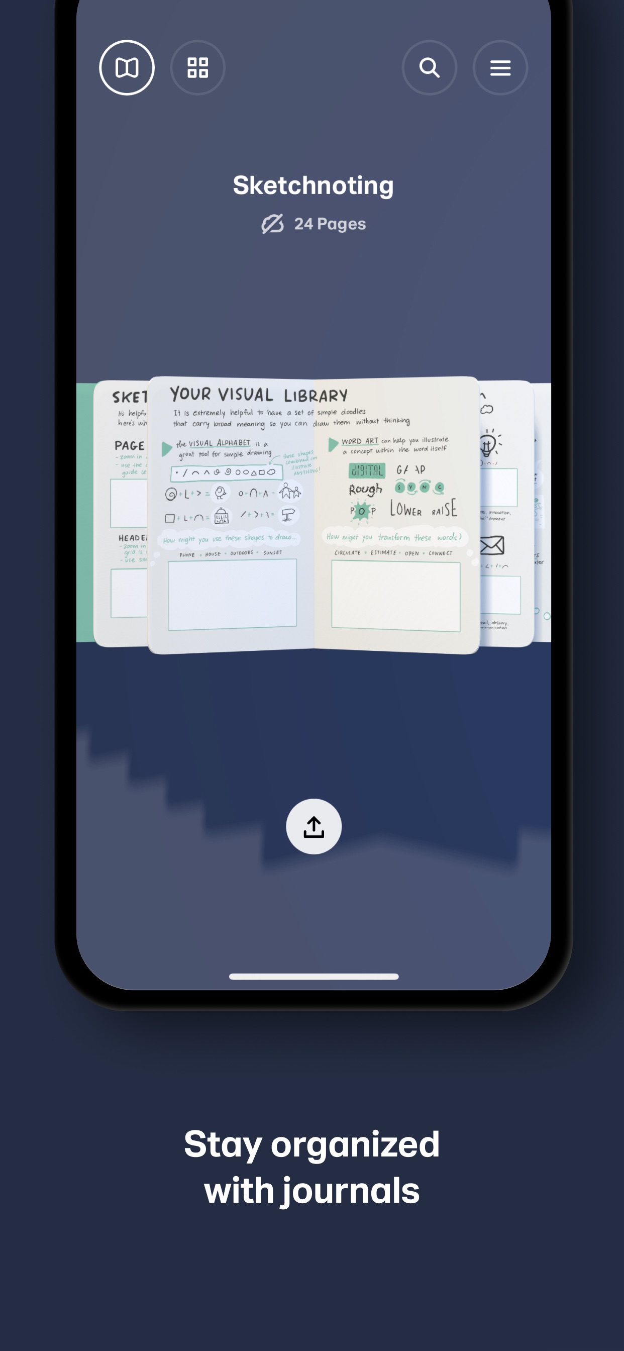 Paper: Sketch, Draw & Create iPhone screenshot 3