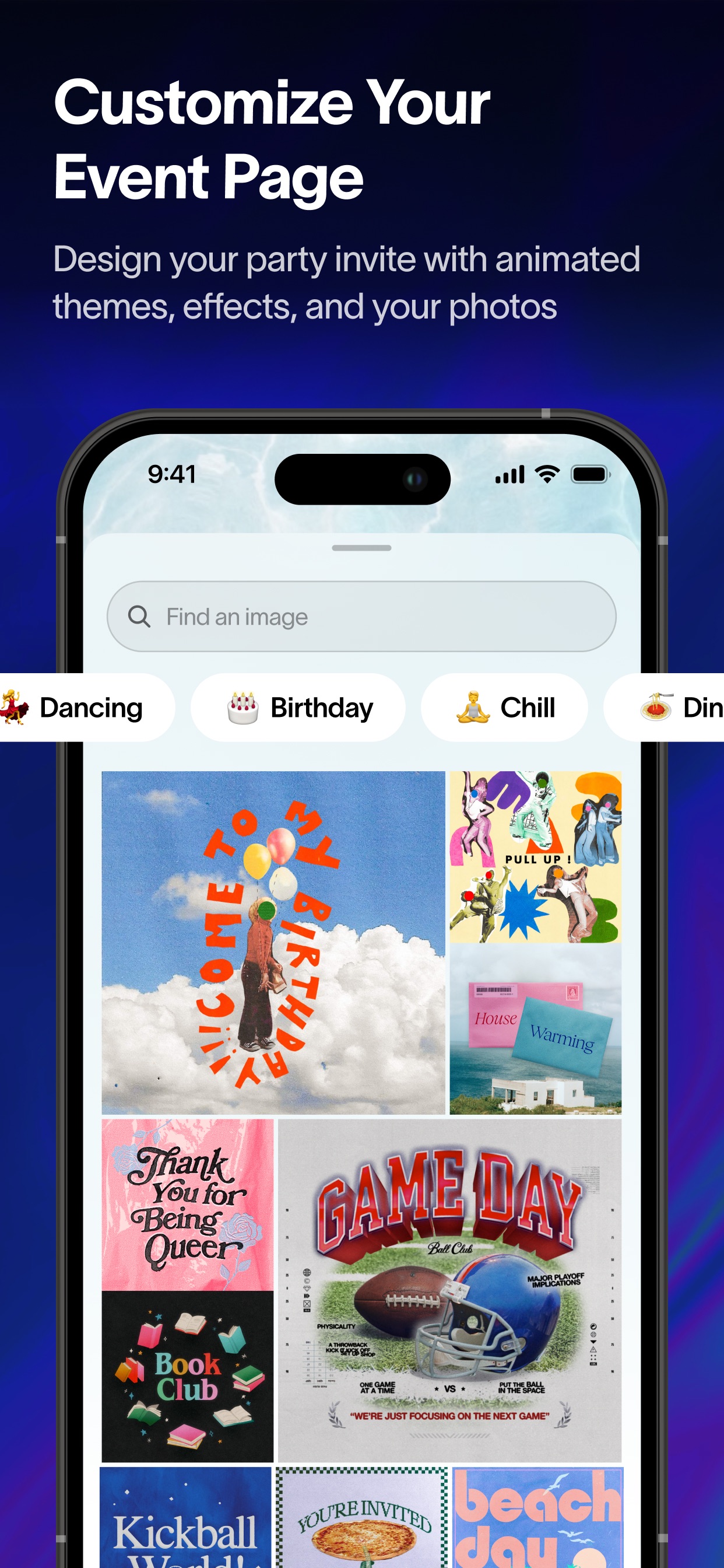 Partiful: Party Invite Maker iPhone screenshot 3