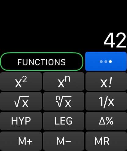 PCalc Apple Watch screenshot 4