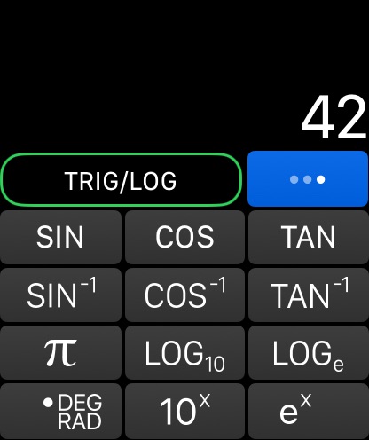 PCalc Apple Watch screenshot 5