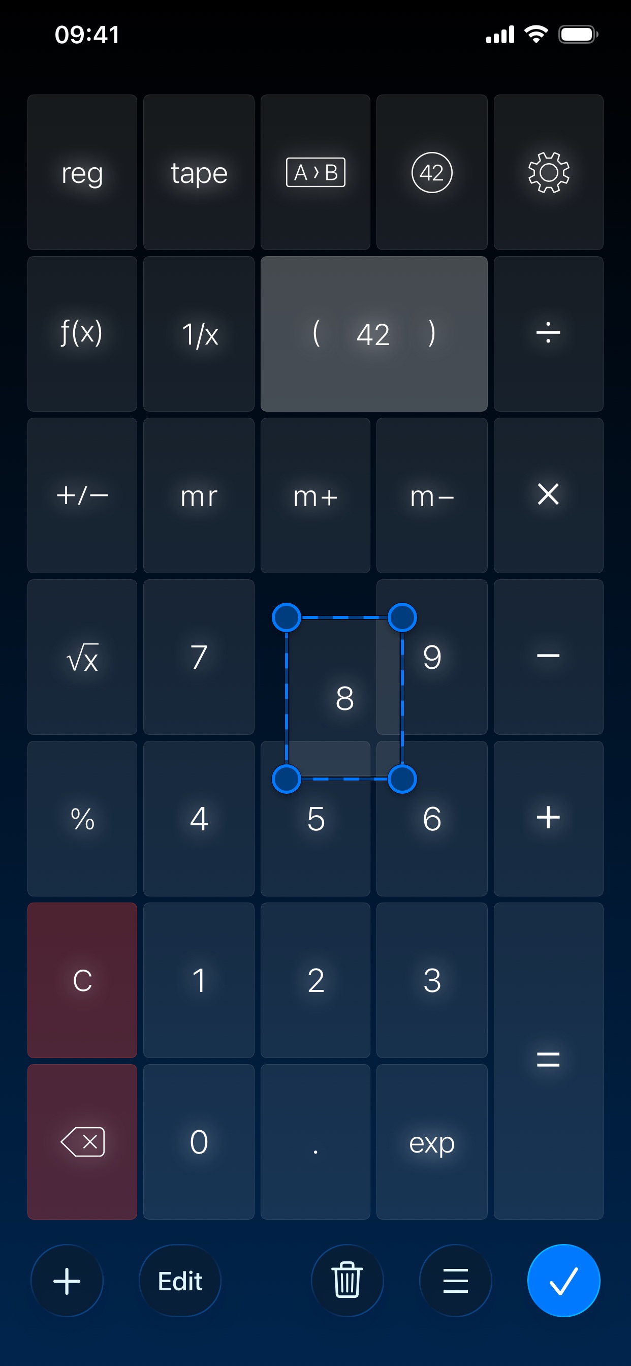 PCalc iPhone screenshot 5