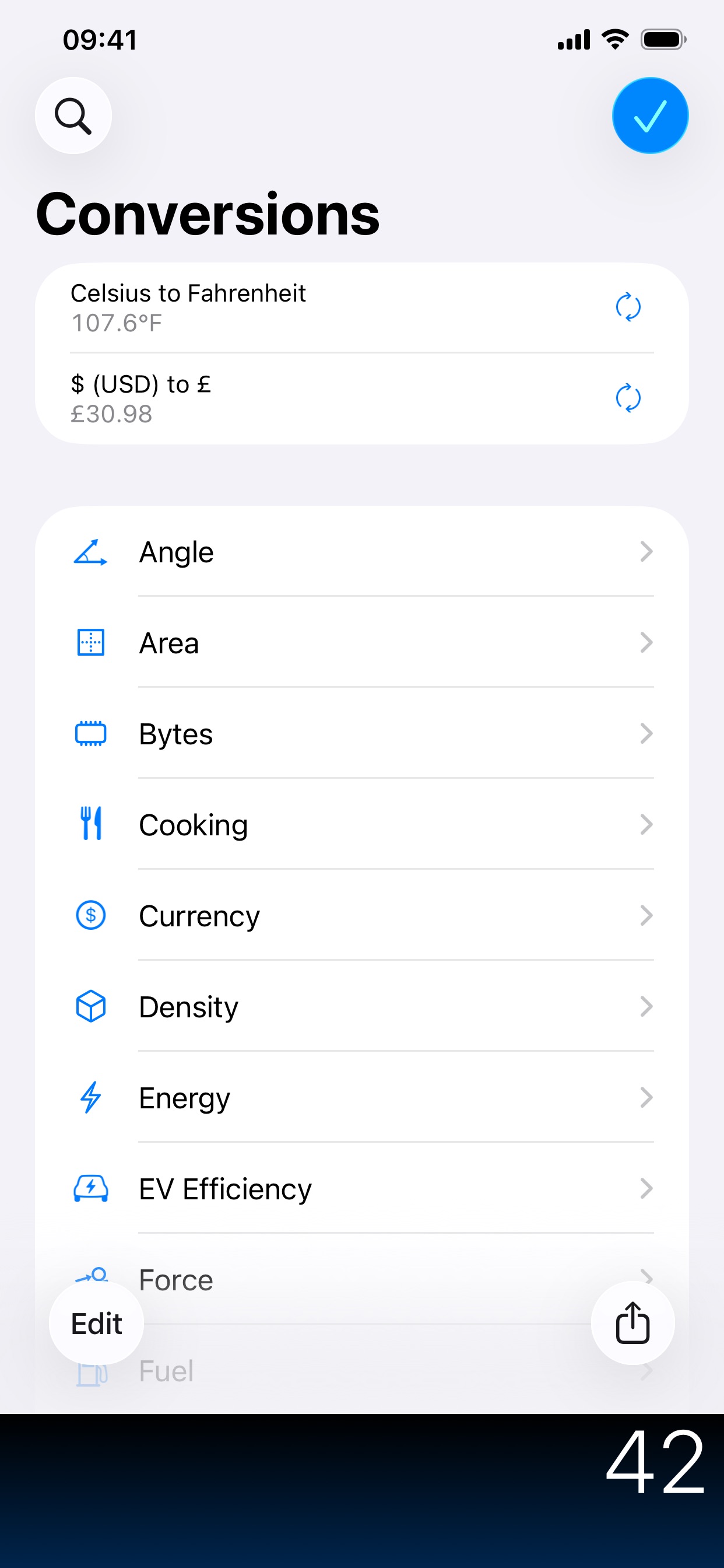 PCalc iPhone screenshot 6
