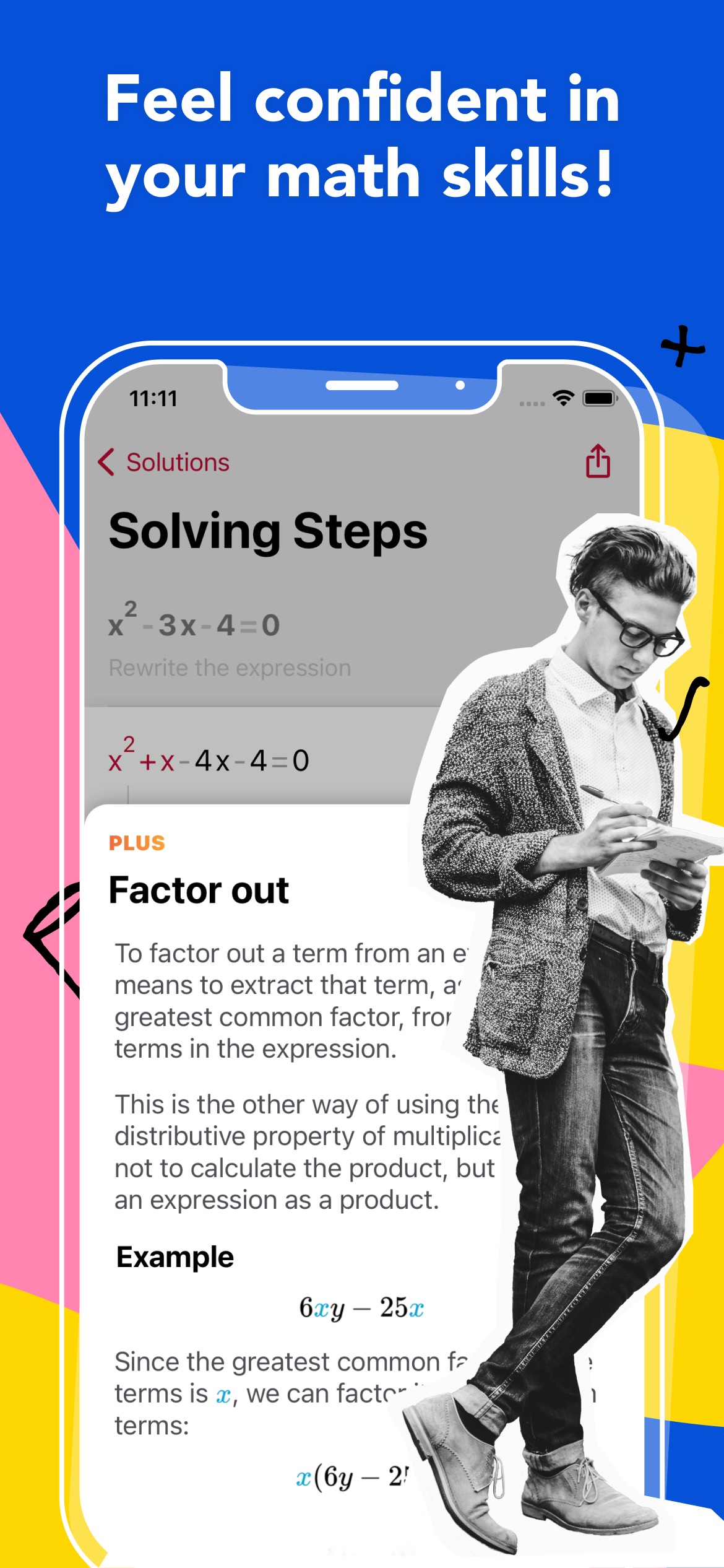 Photomath iPhone screenshot 4