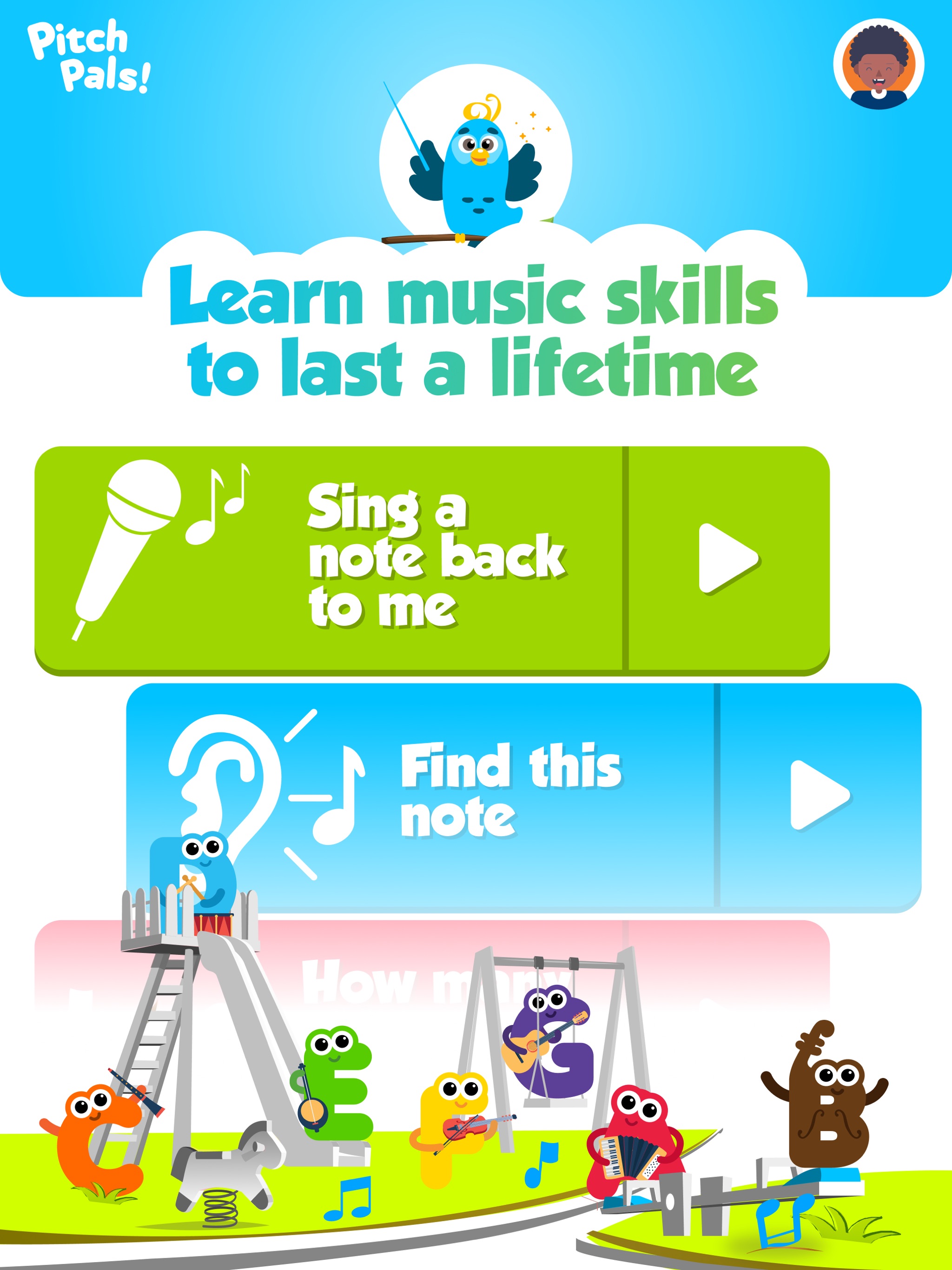 Pitch Pals: Kids Music Games iPad screenshot 2