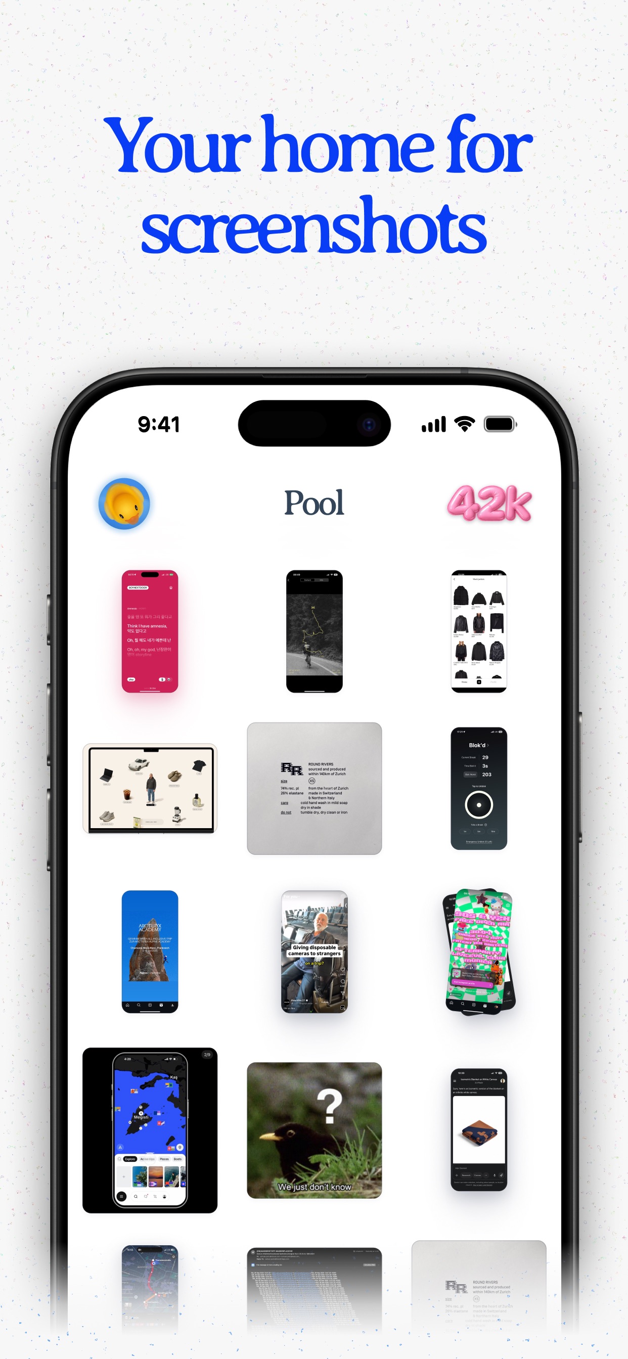 Pool, the screenshot app iPhone screenshot 3