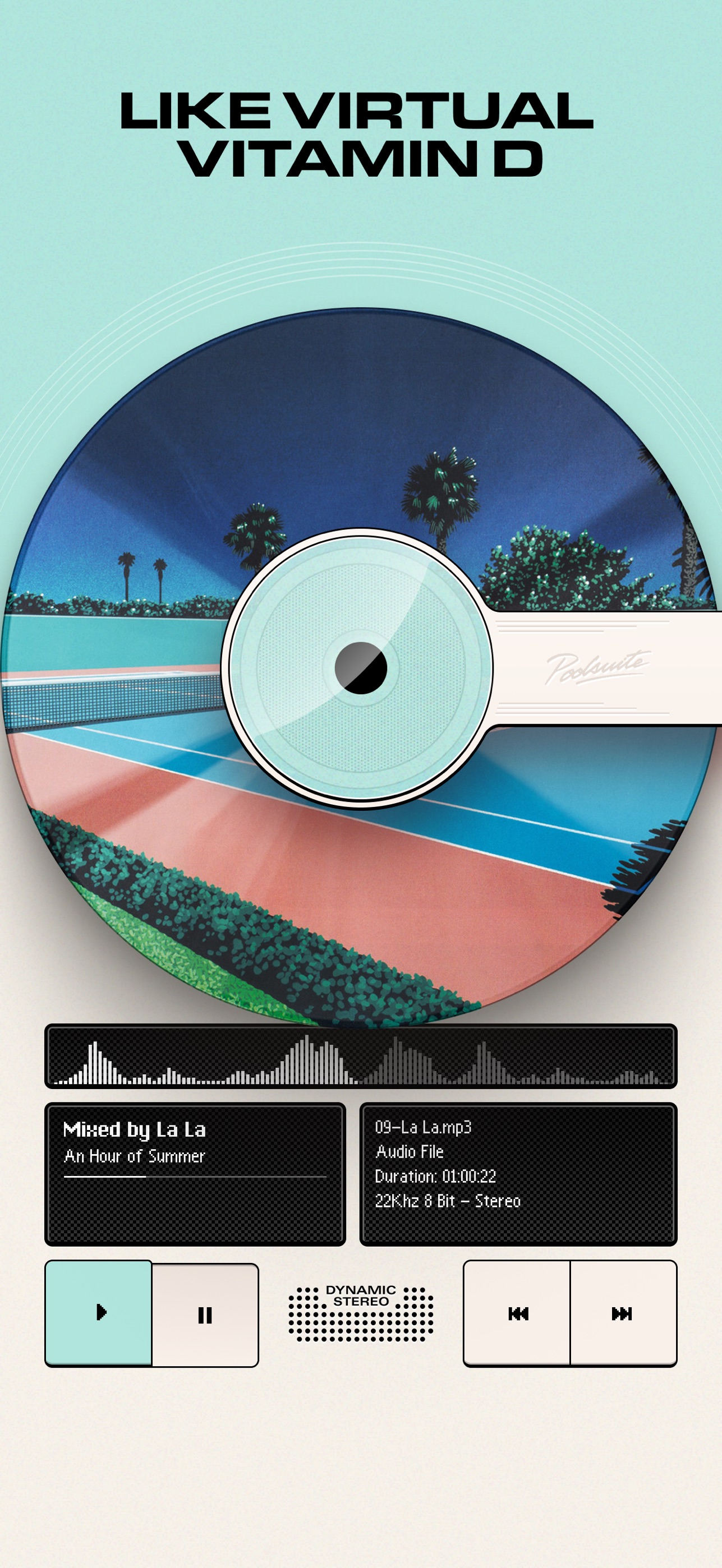 Poolsuite FM iPhone screenshot 2