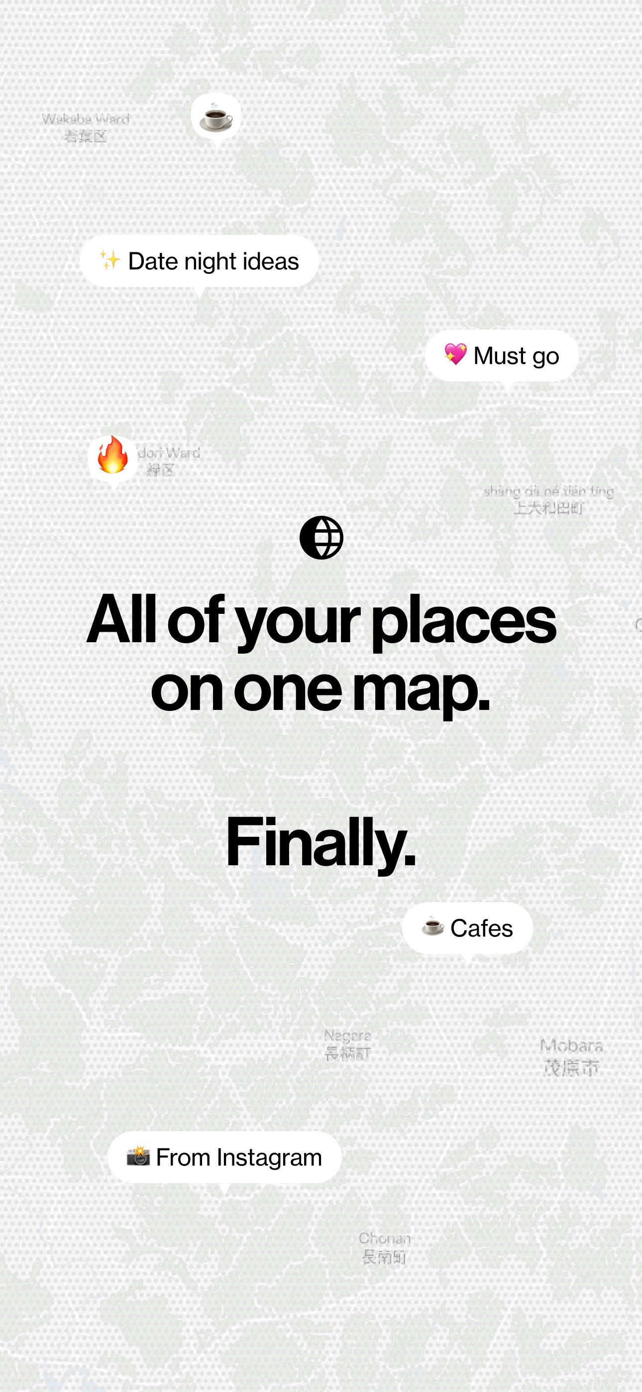 Postcard - Travel Maps & Recs iPhone screenshot 1
