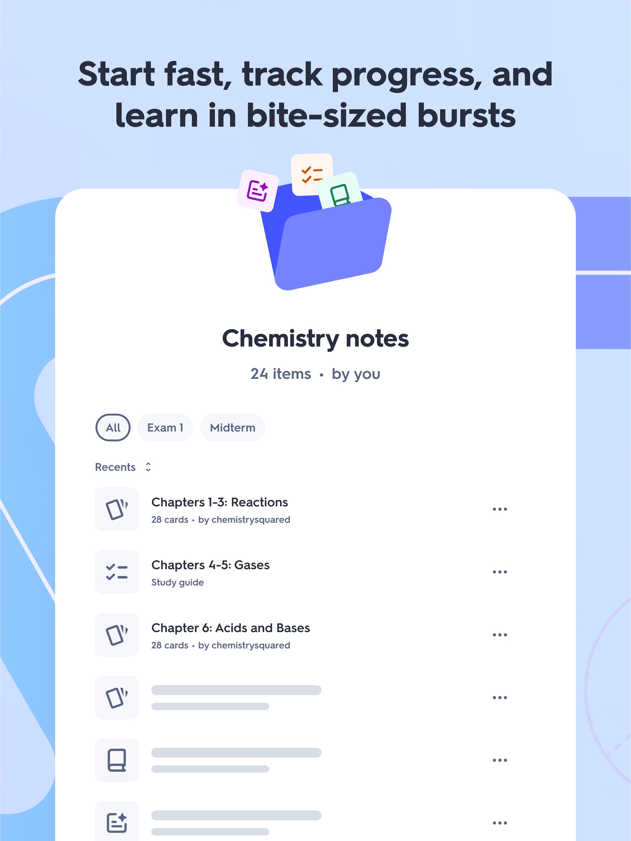 Quizlet iPad screenshot 3