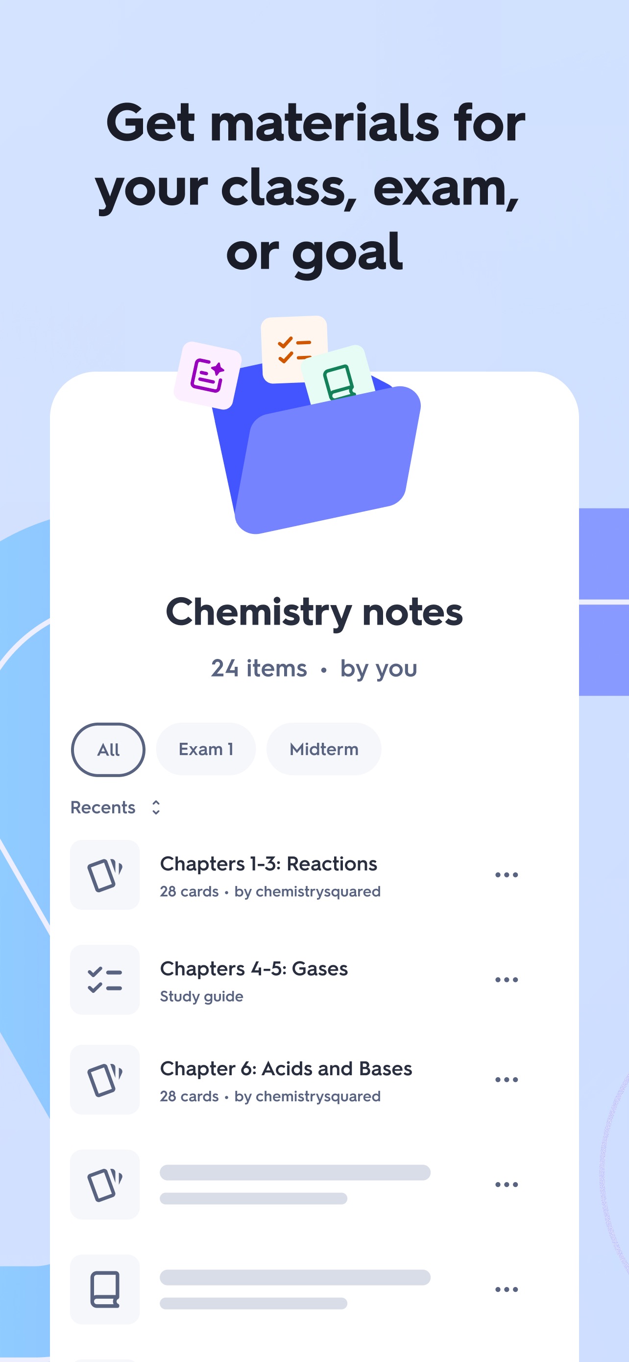 Quizlet iPhone screenshot 3