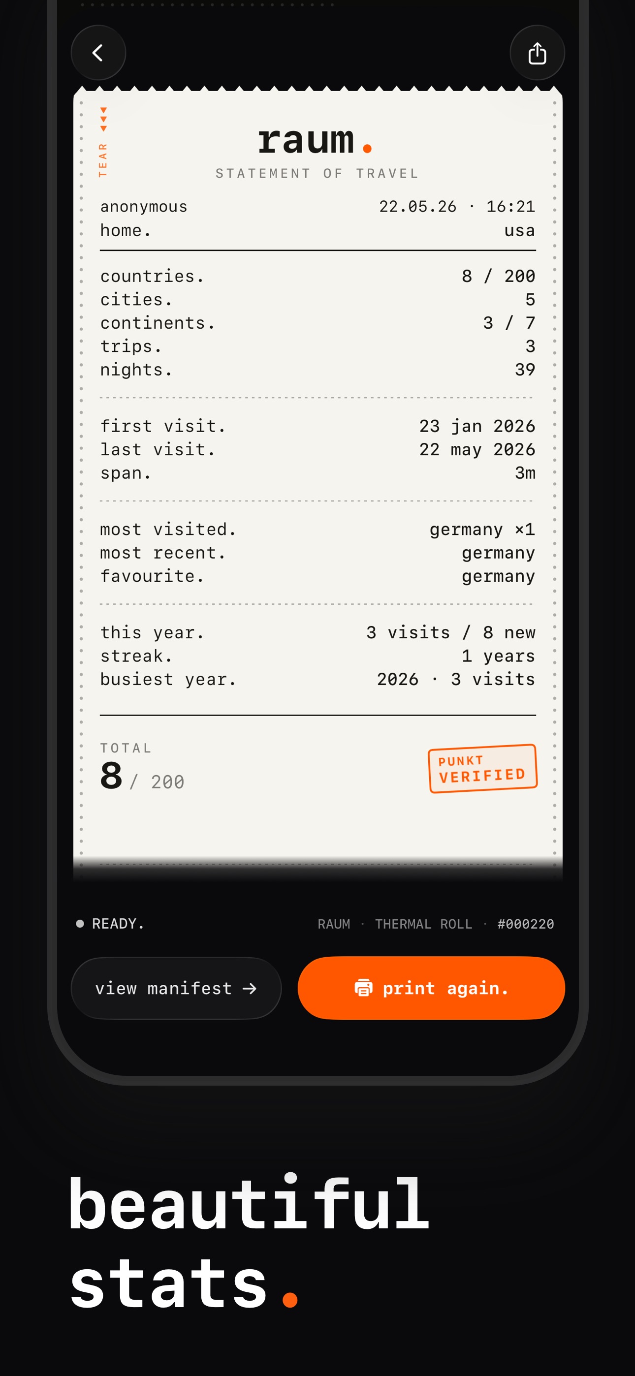 raum. iPhone screenshot 3