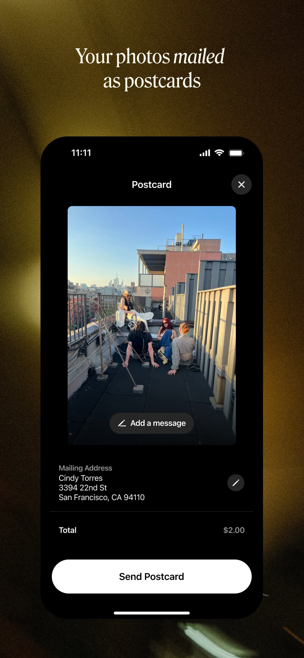 Retro — Photos with Friends iPhone screenshot 3