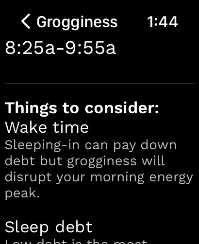 RISE: Sleep Tracker Apple Watch screenshot 3