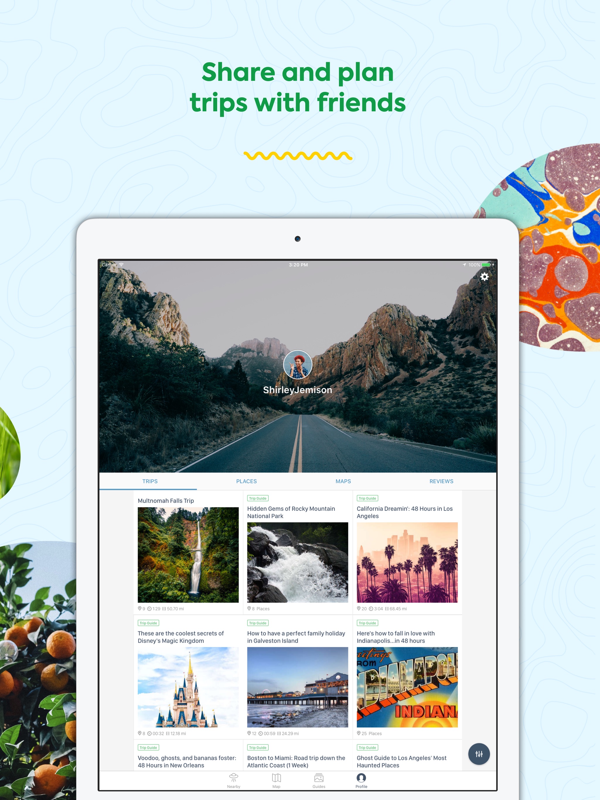 Roadtrippers - Trip Planner iPad screenshot 5