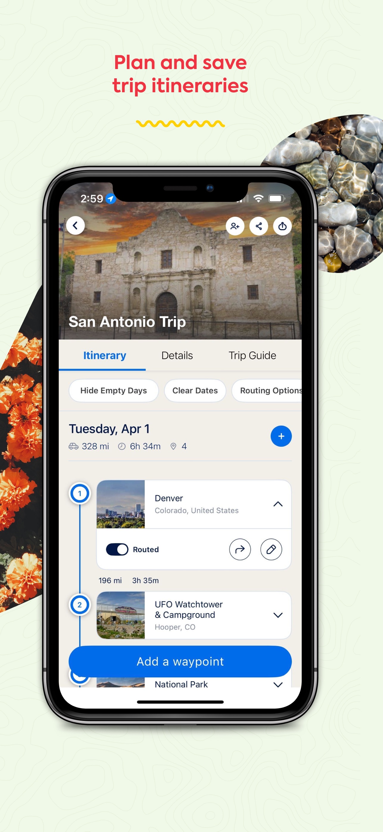 Roadtrippers - Trip Planner iPhone screenshot 4