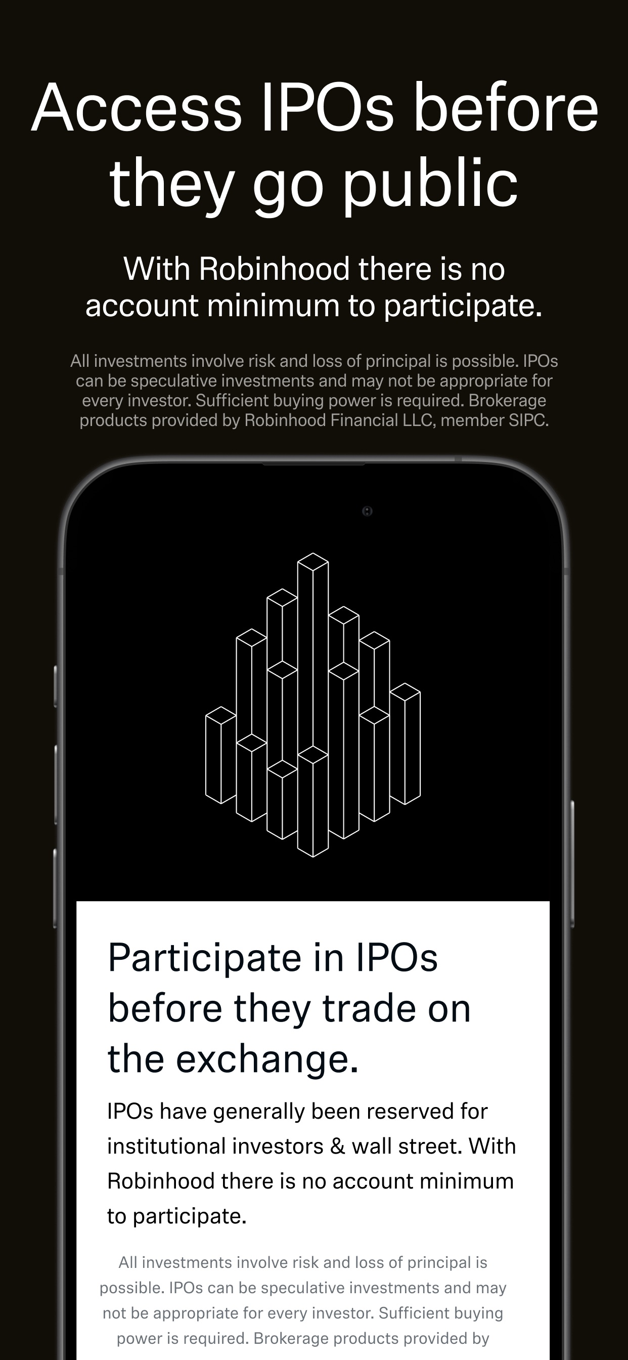Robinhood iPhone screenshot 2