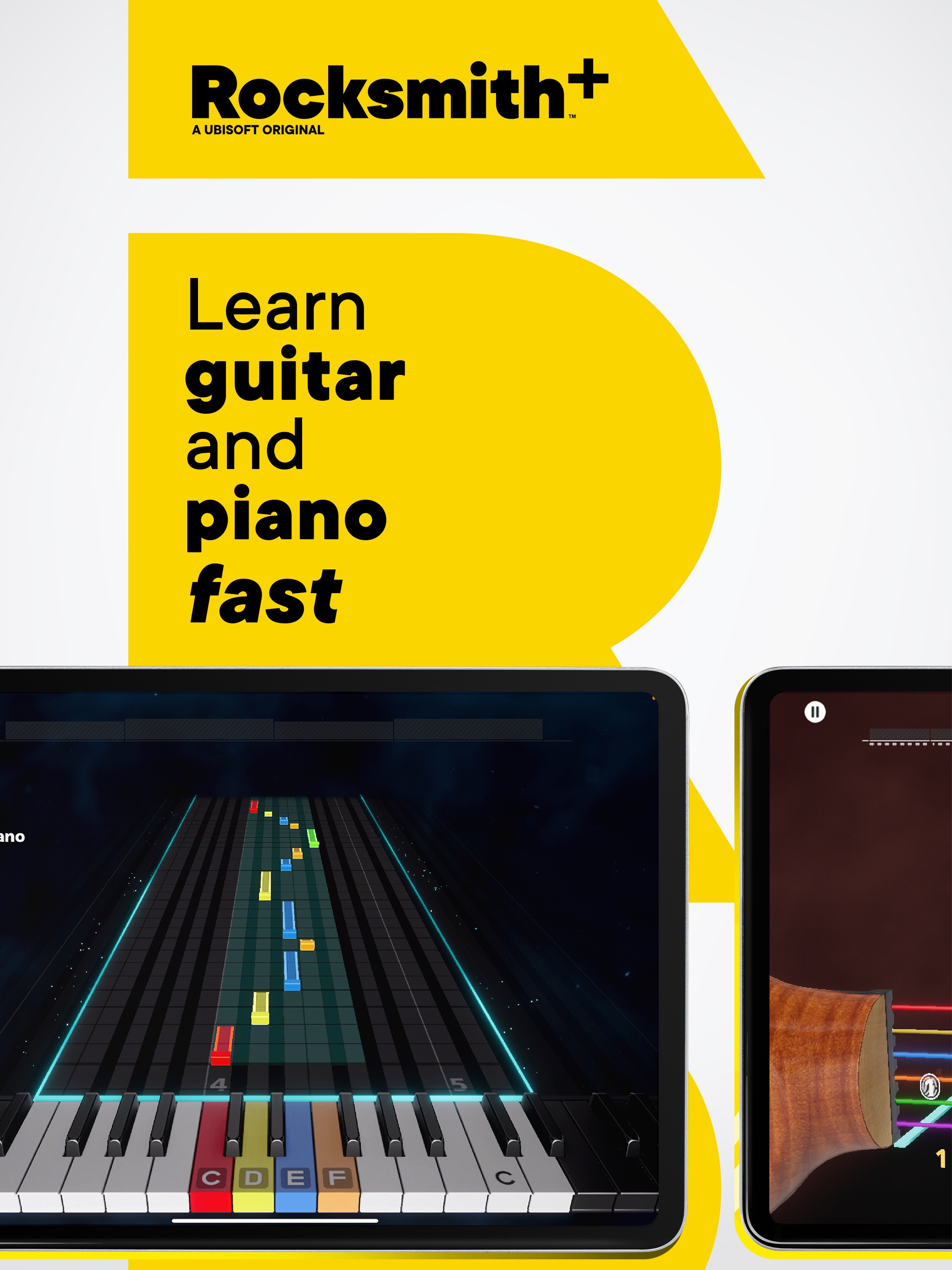 Rocksmith+ Fast Music Learning iPad screenshot 1