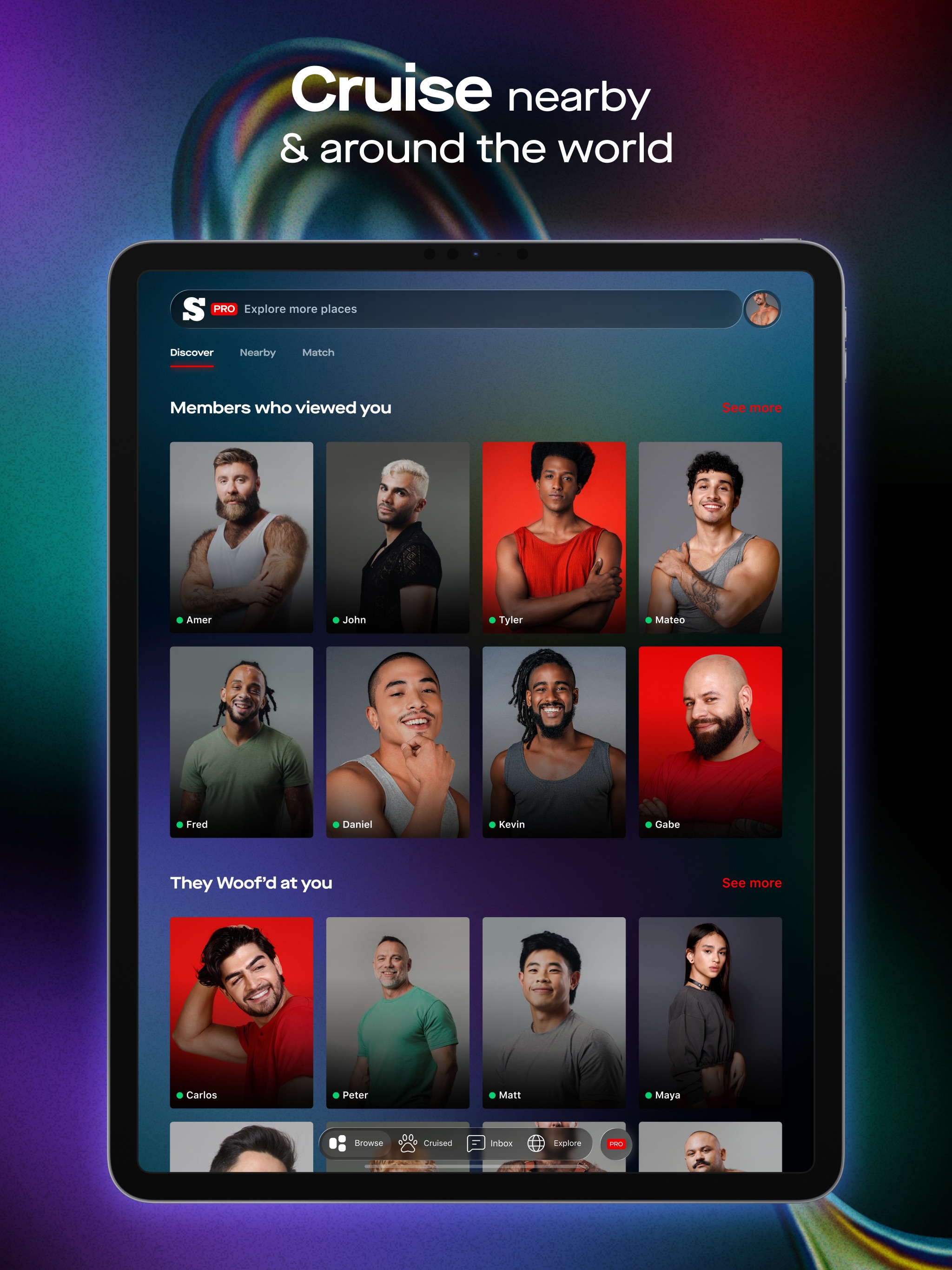 SCRUFF - Gay Dating & Chat iPad screenshot 2