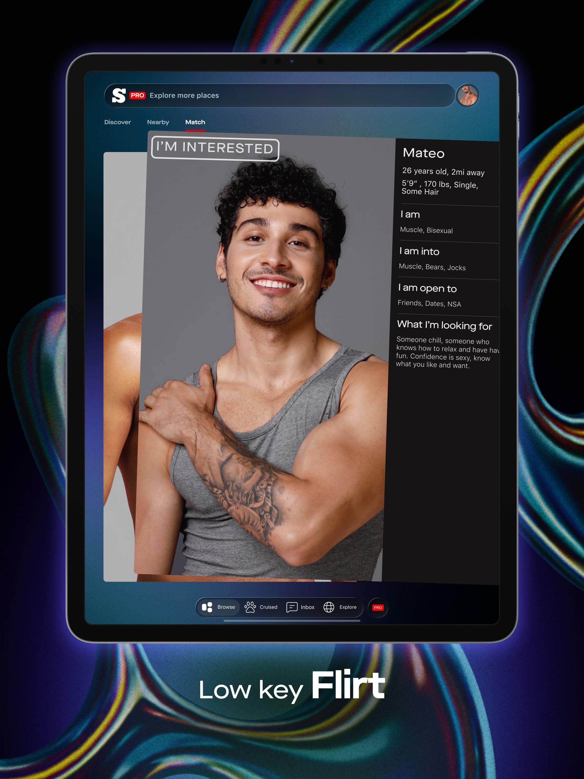 SCRUFF - Gay Dating & Chat iPad screenshot 3