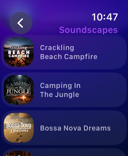 Sleepiest: Sleep Meditation Apple Watch screenshot 4